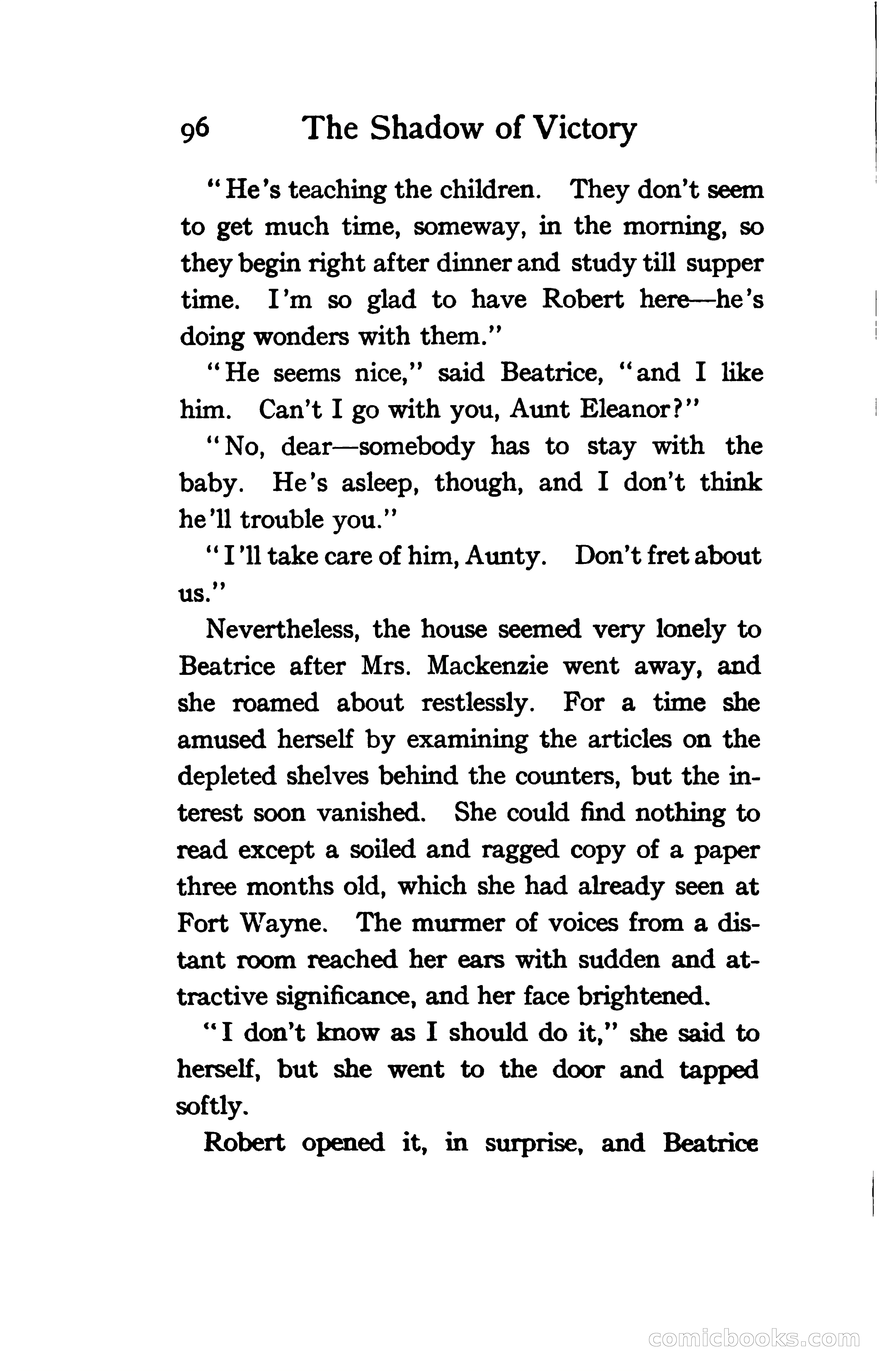 The Shadow of Victory: A Romance of Fort Dearborn — page 115 of 399