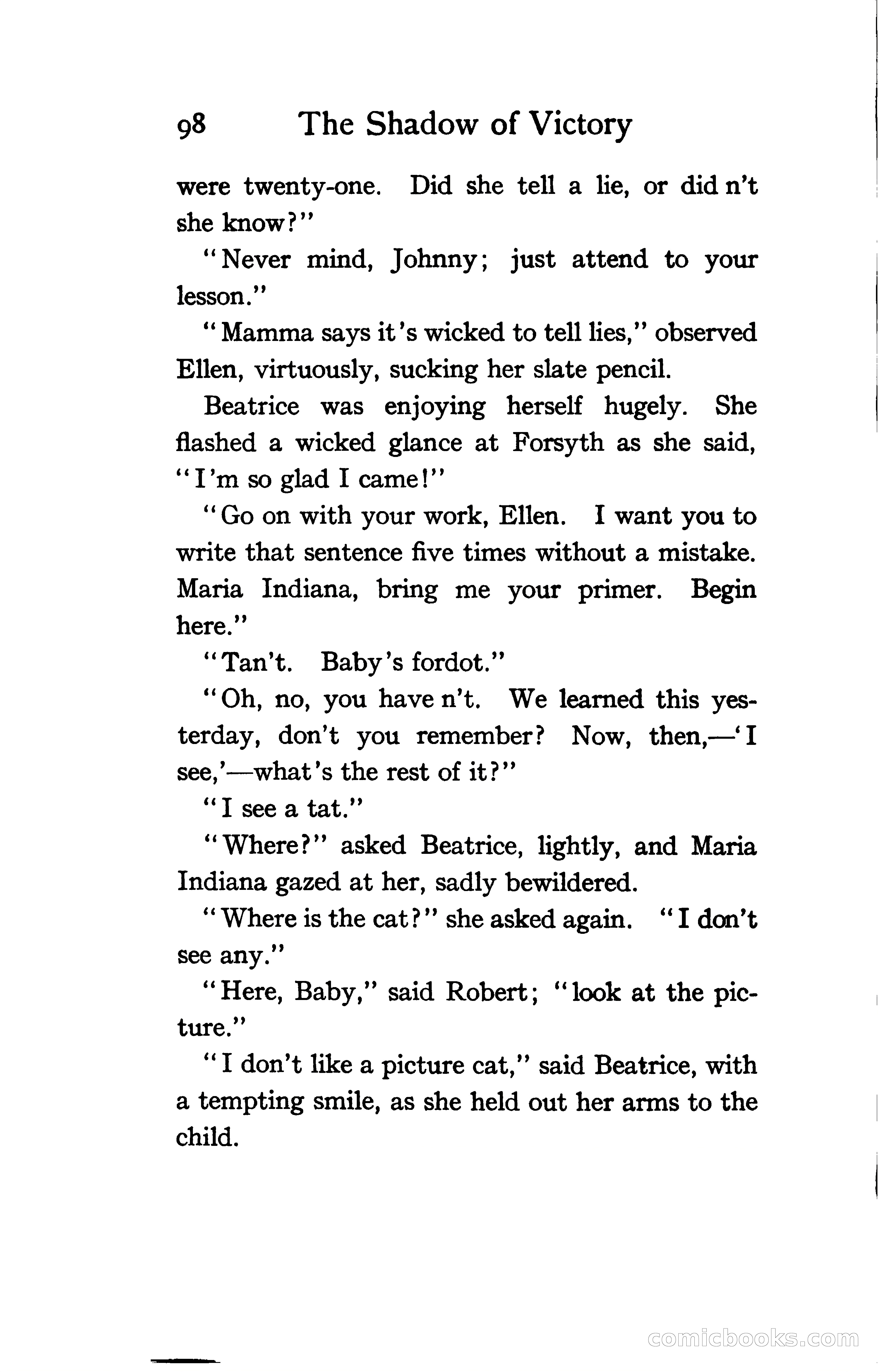 The Shadow of Victory: A Romance of Fort Dearborn — page 117 of 399