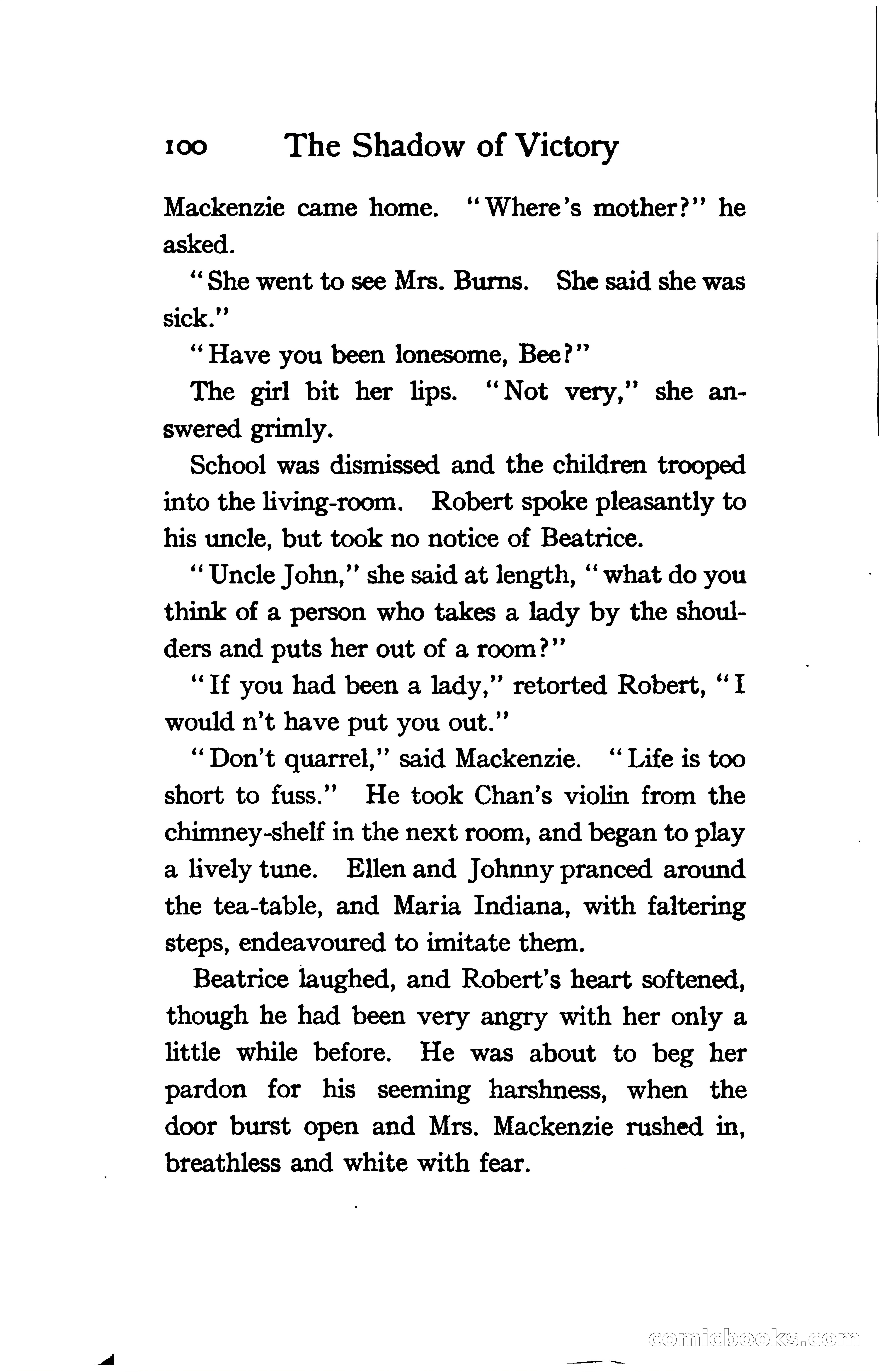 The Shadow of Victory: A Romance of Fort Dearborn — page 119 of 399