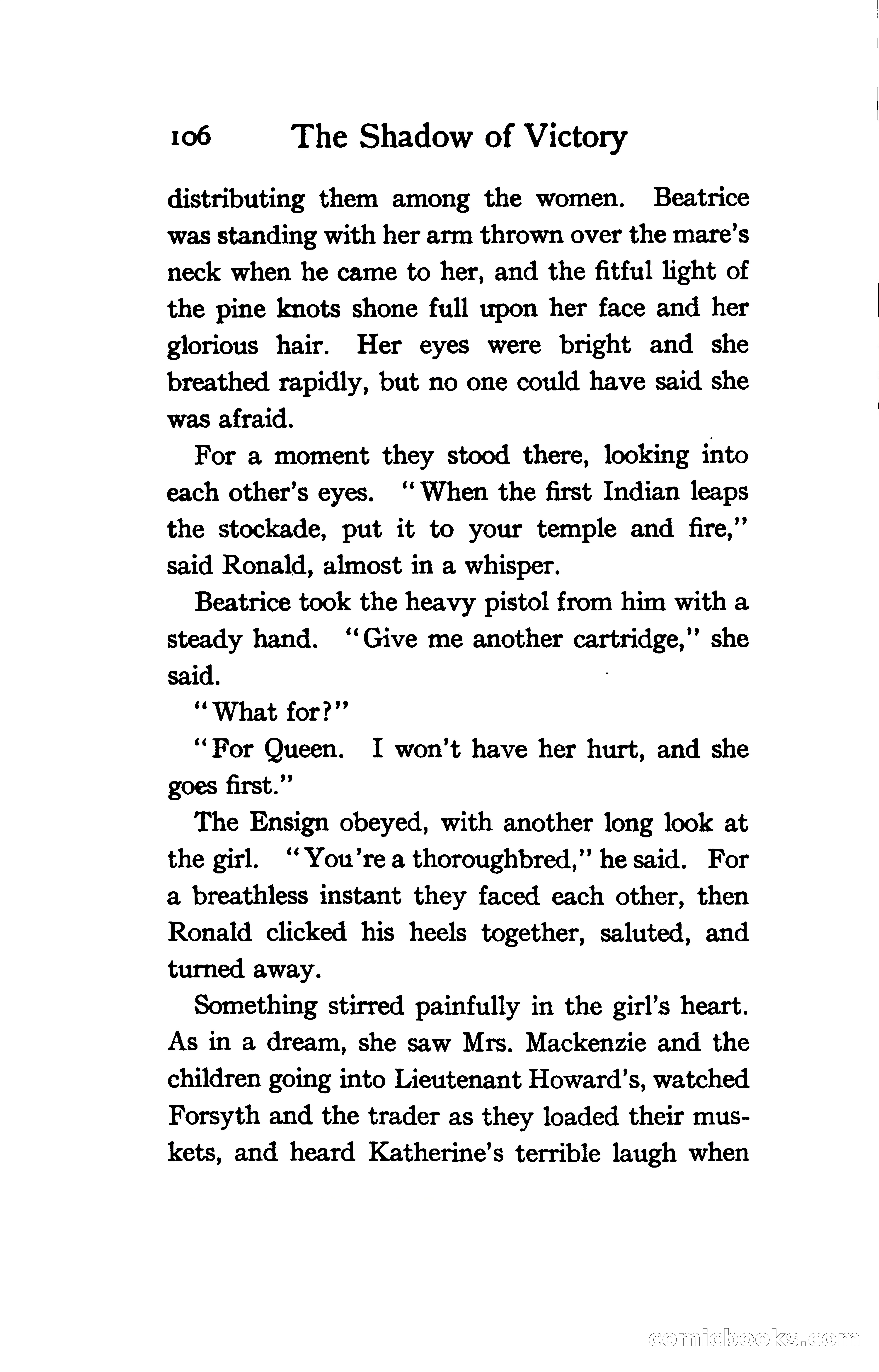 The Shadow of Victory: A Romance of Fort Dearborn — page 125 of 399