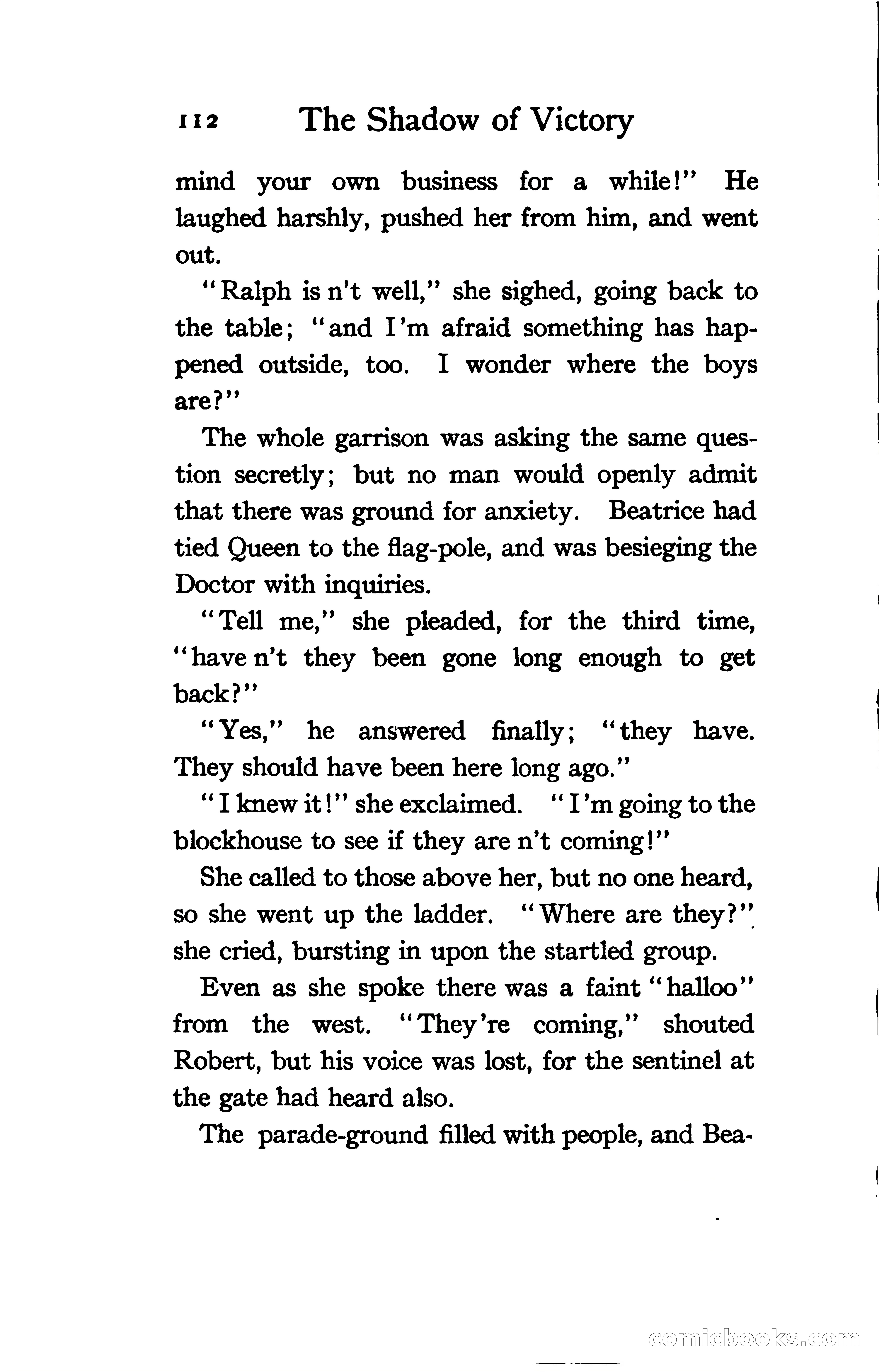 The Shadow of Victory: A Romance of Fort Dearborn — page 131 of 399