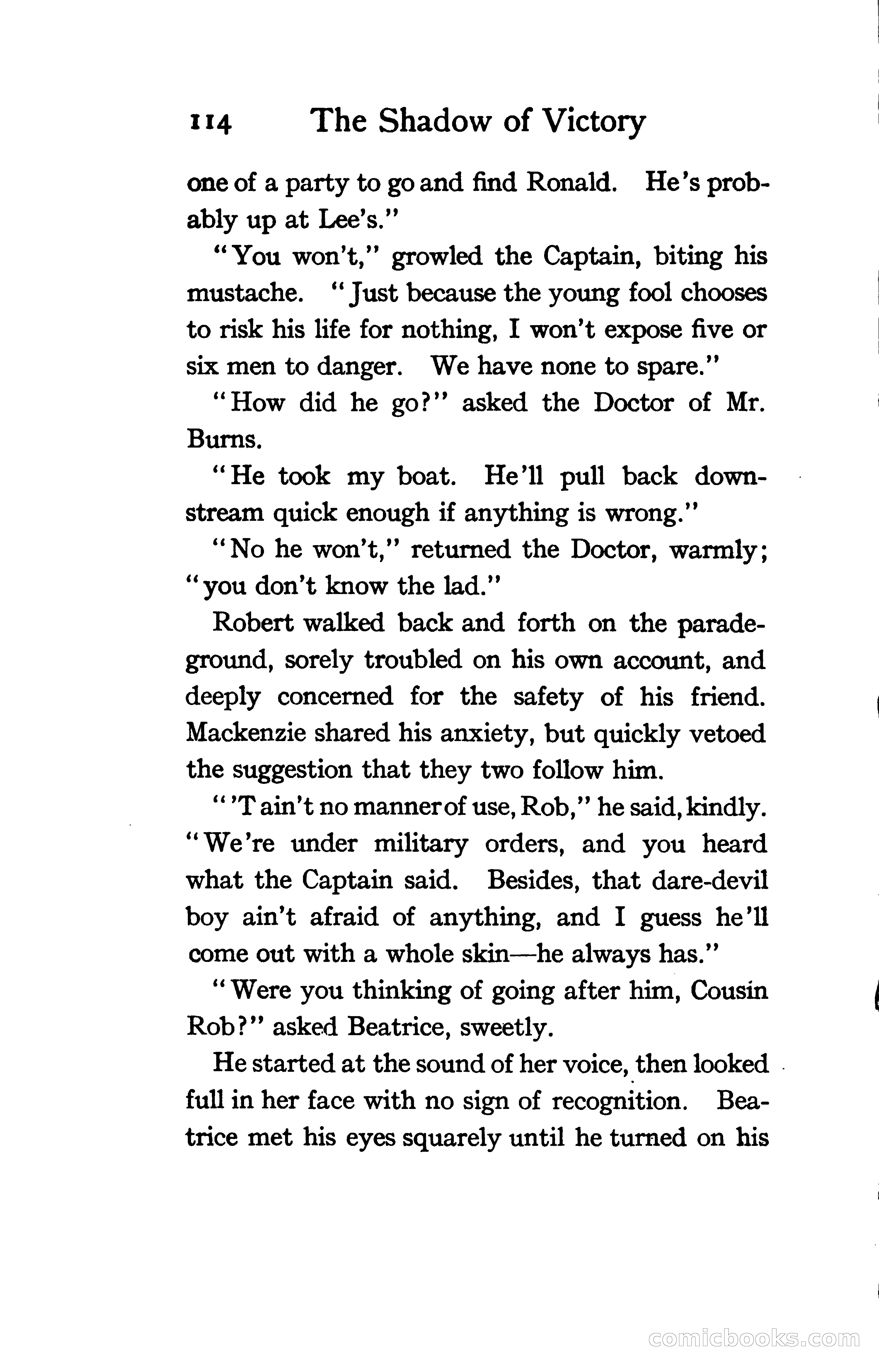 The Shadow of Victory: A Romance of Fort Dearborn — page 133 of 399