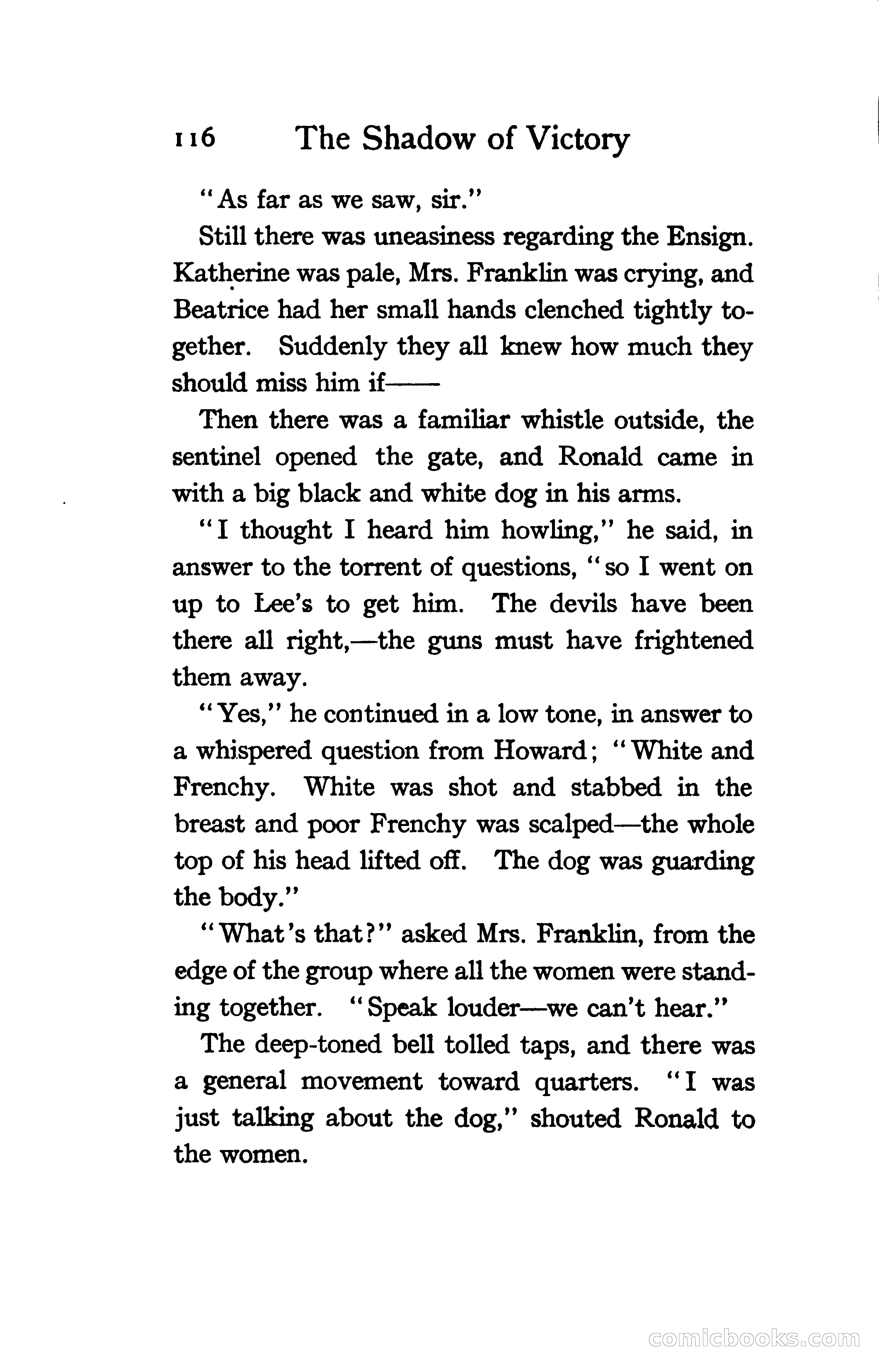 The Shadow of Victory: A Romance of Fort Dearborn — page 135 of 399
