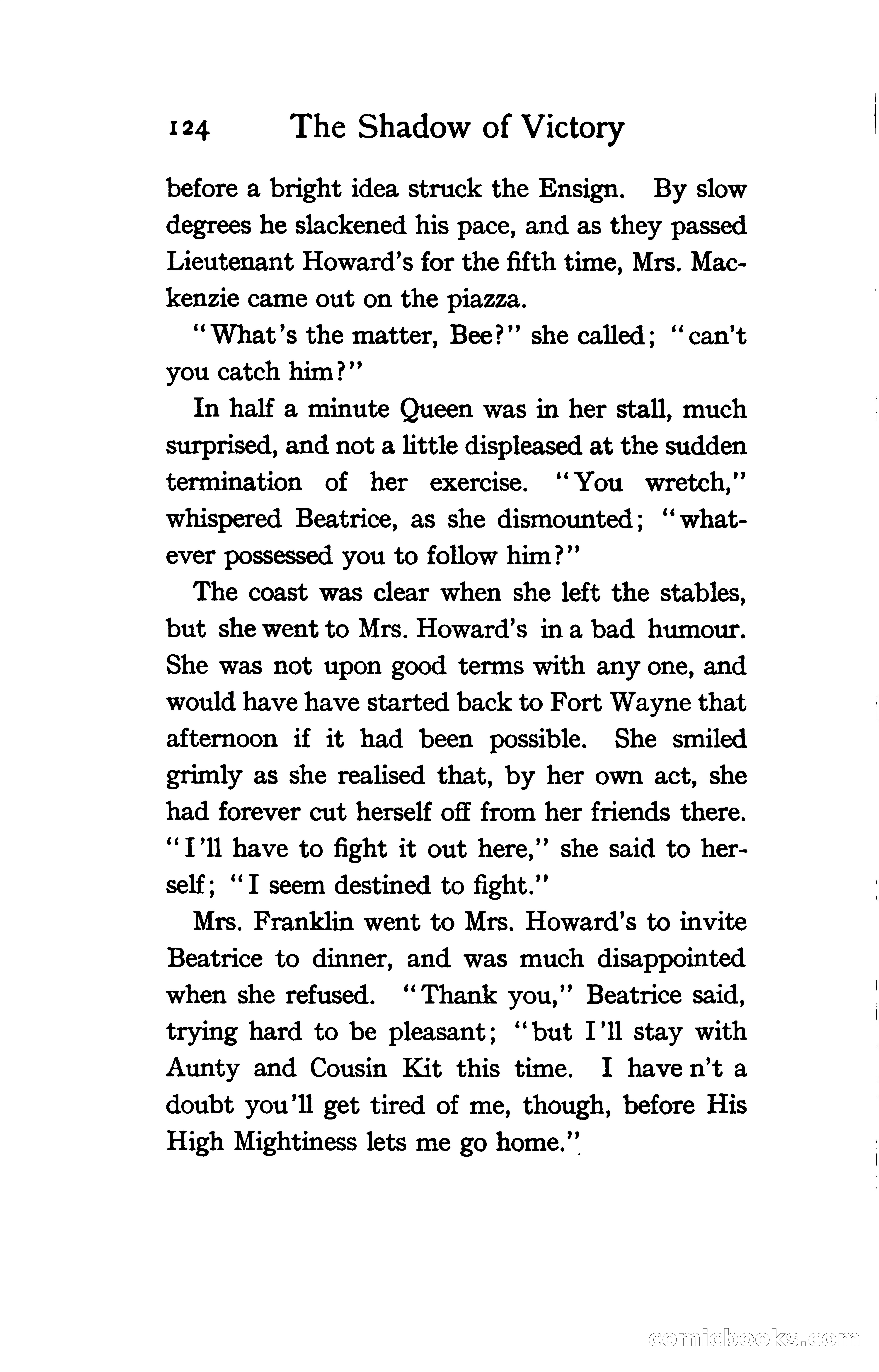 The Shadow of Victory: A Romance of Fort Dearborn — page 143 of 399