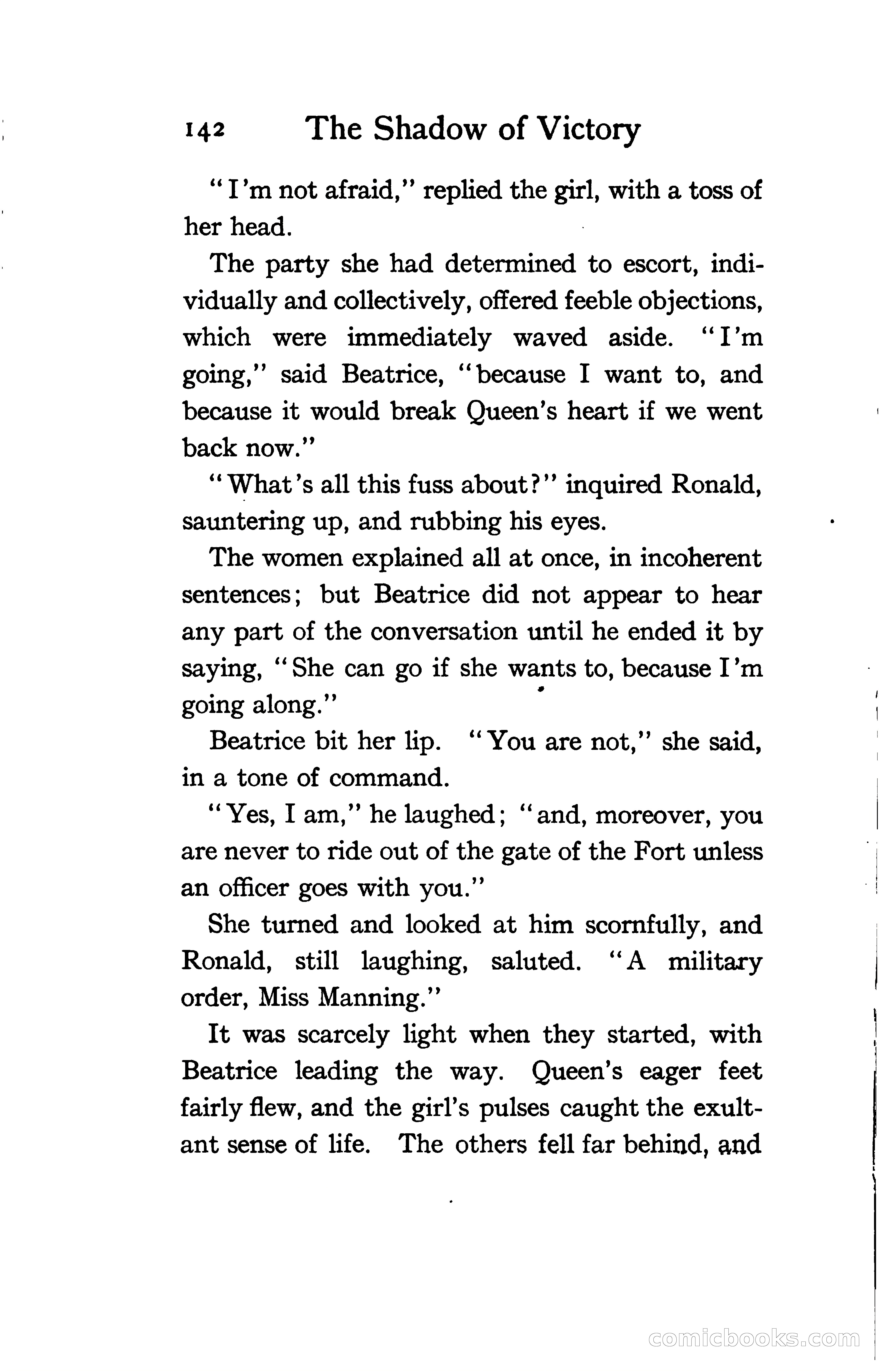 The Shadow of Victory: A Romance of Fort Dearborn — page 161 of 399