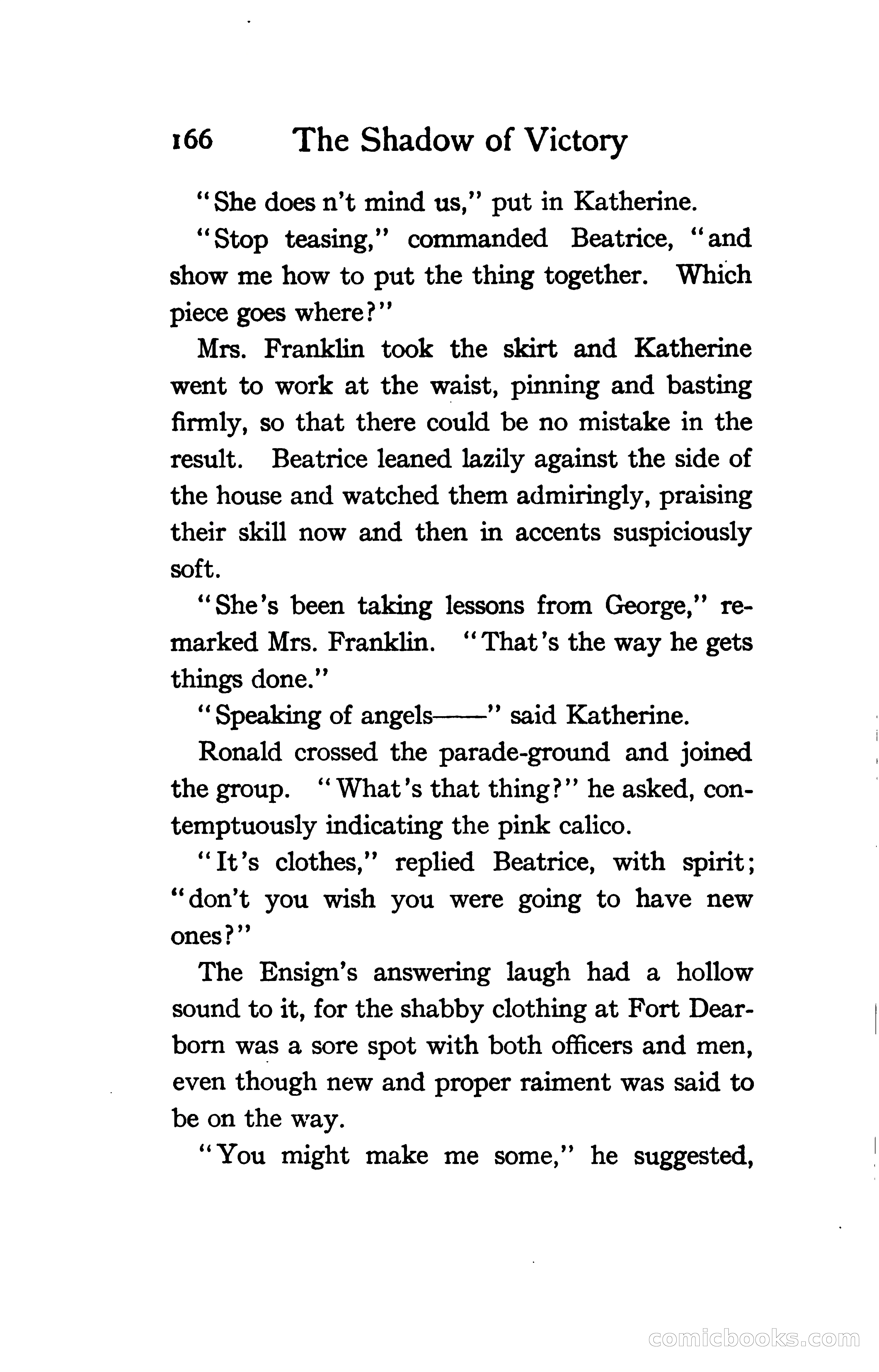 The Shadow of Victory: A Romance of Fort Dearborn — page 185 of 399