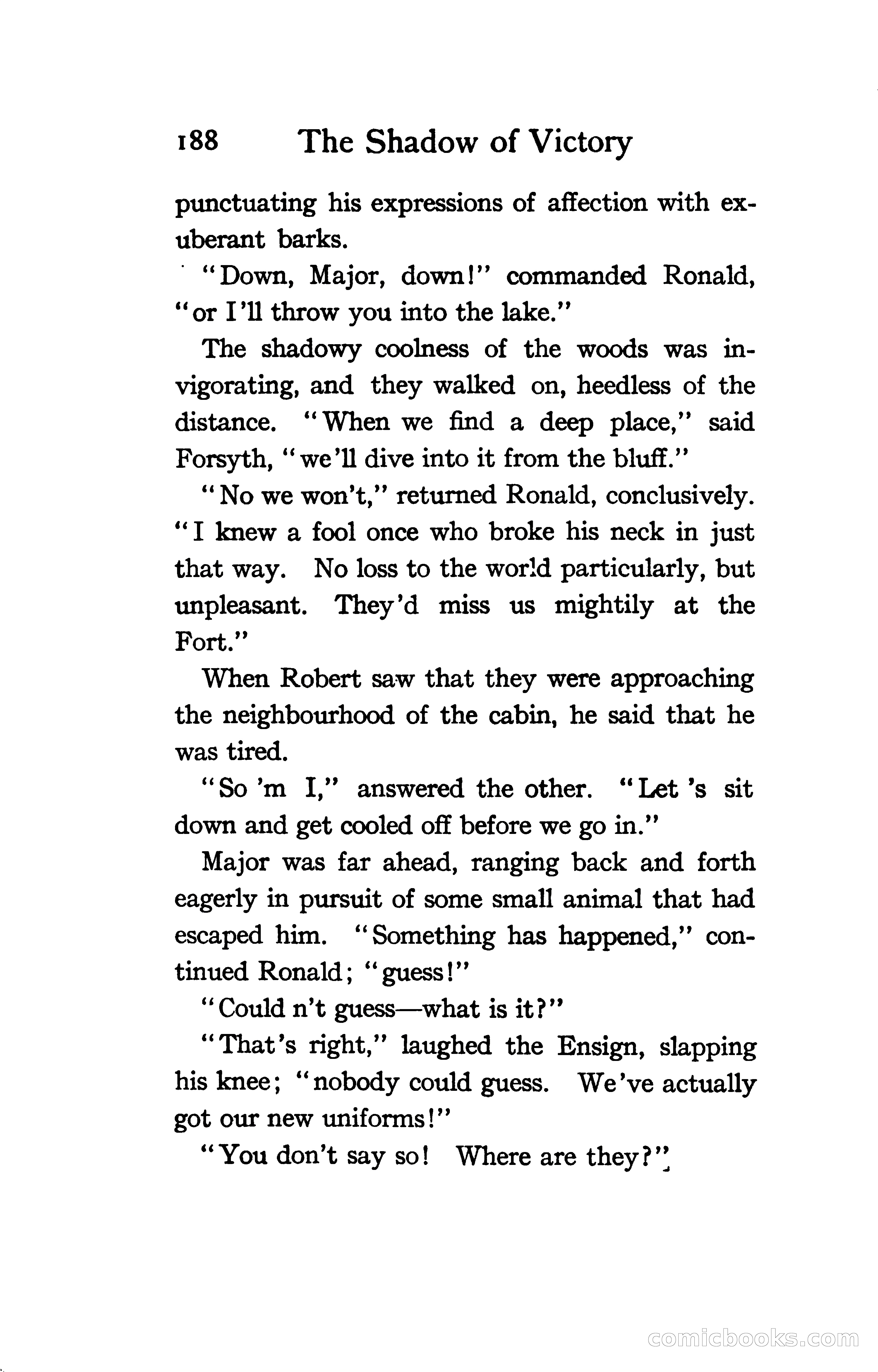 The Shadow of Victory: A Romance of Fort Dearborn — page 207 of 399