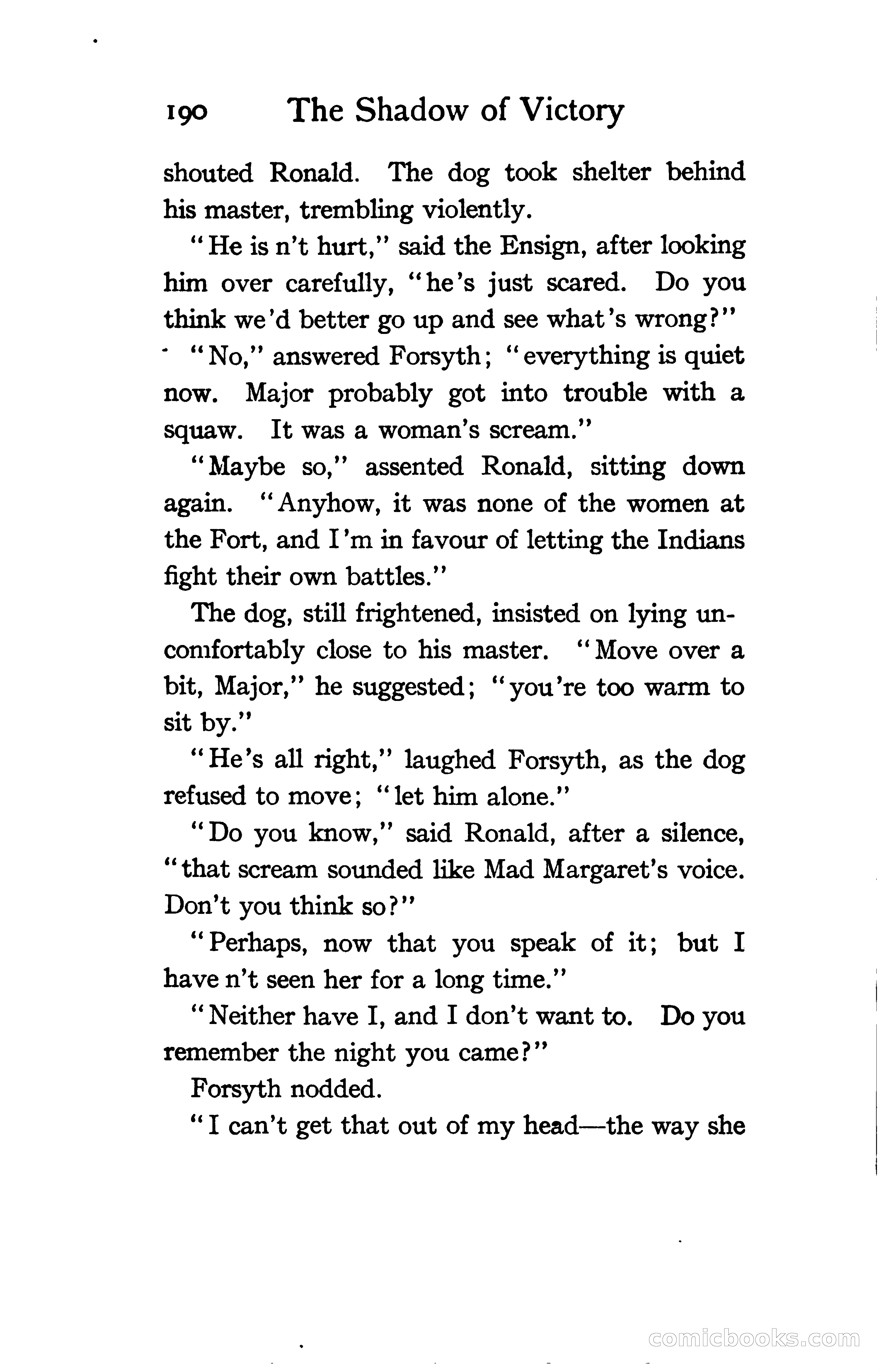 The Shadow of Victory: A Romance of Fort Dearborn — page 209 of 399