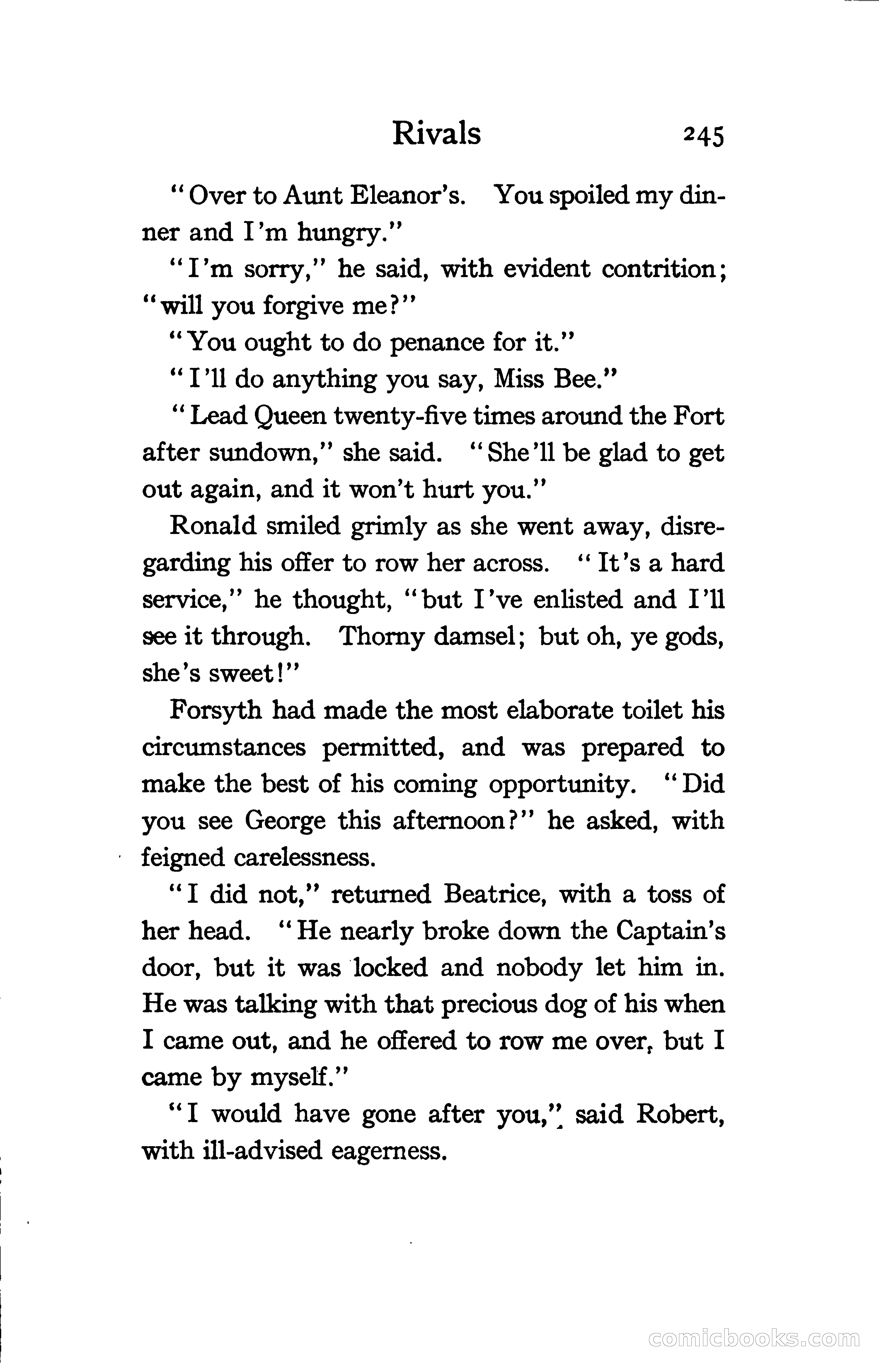 The Shadow of Victory: A Romance of Fort Dearborn — page 264 of 399