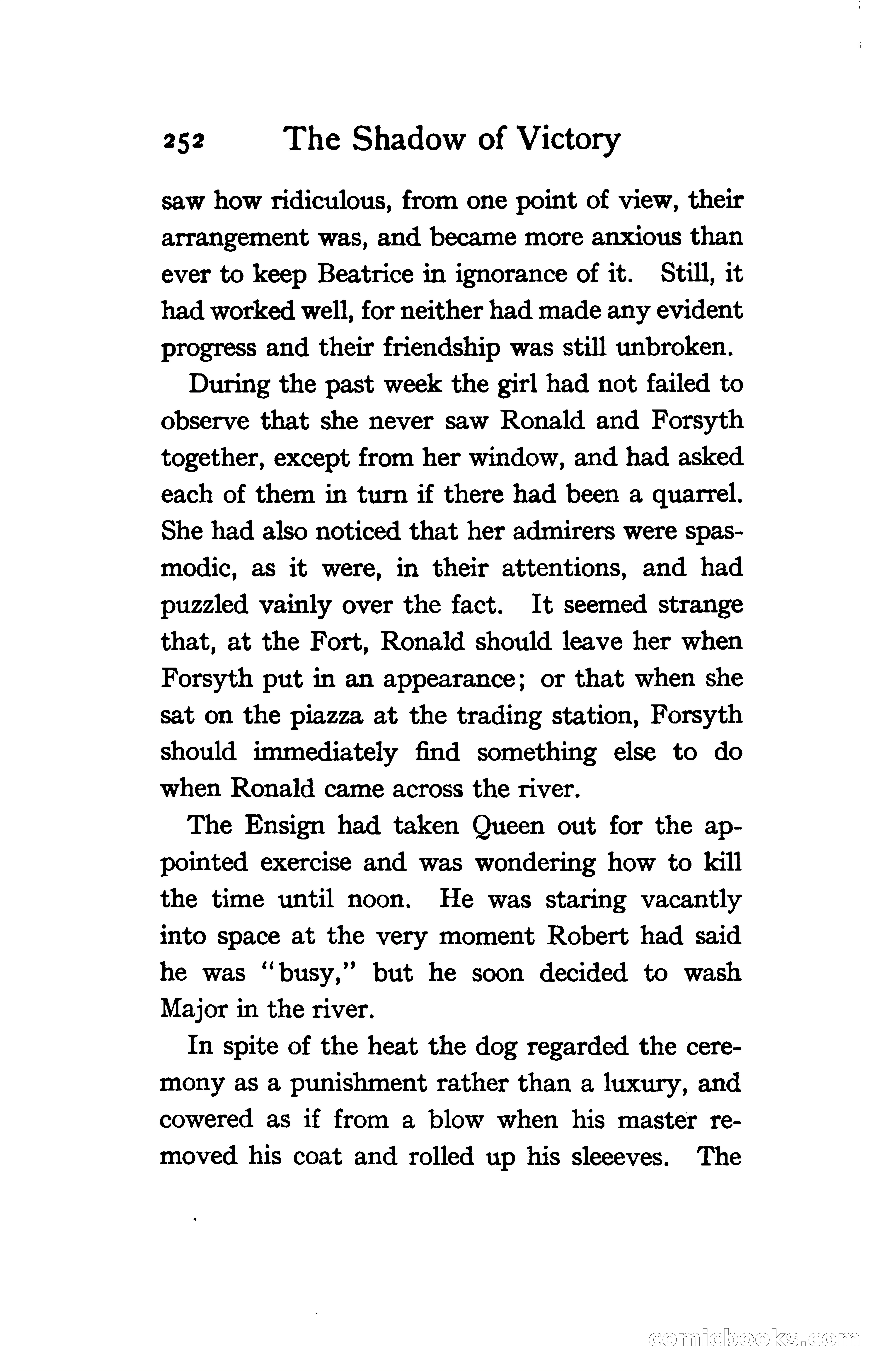 The Shadow of Victory: A Romance of Fort Dearborn — page 271 of 399