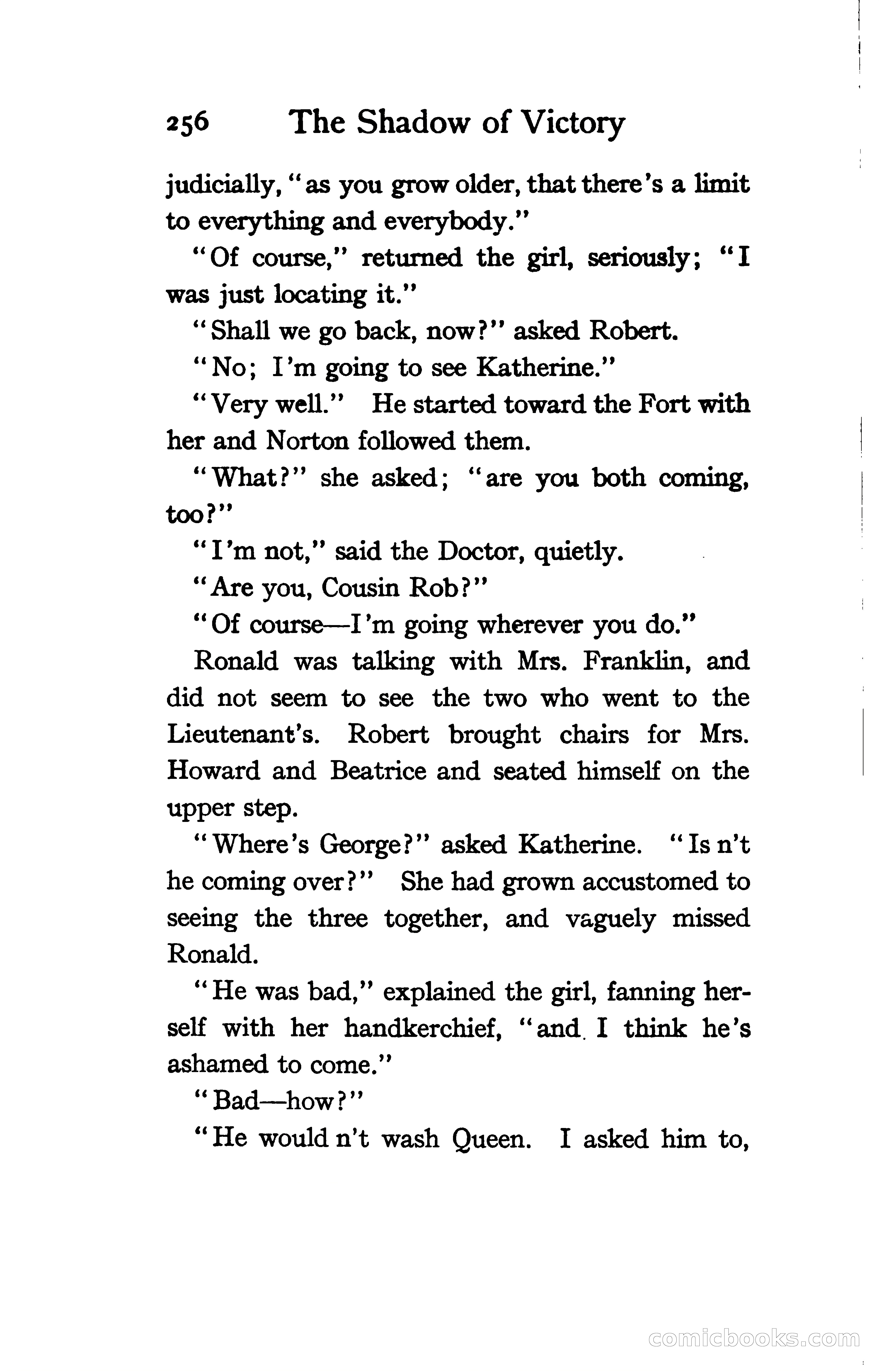The Shadow of Victory: A Romance of Fort Dearborn — page 275 of 399