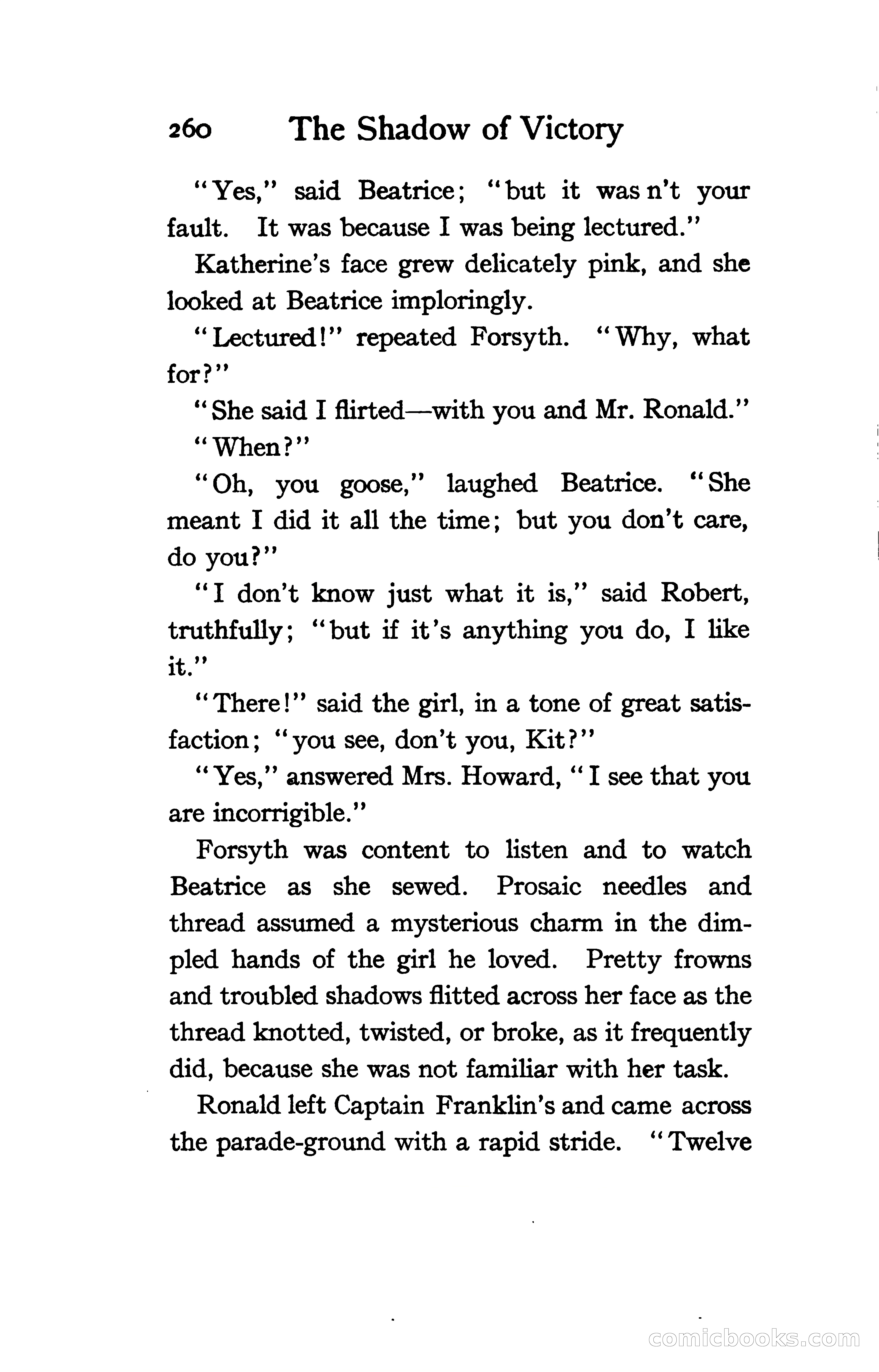 The Shadow of Victory: A Romance of Fort Dearborn — page 279 of 399