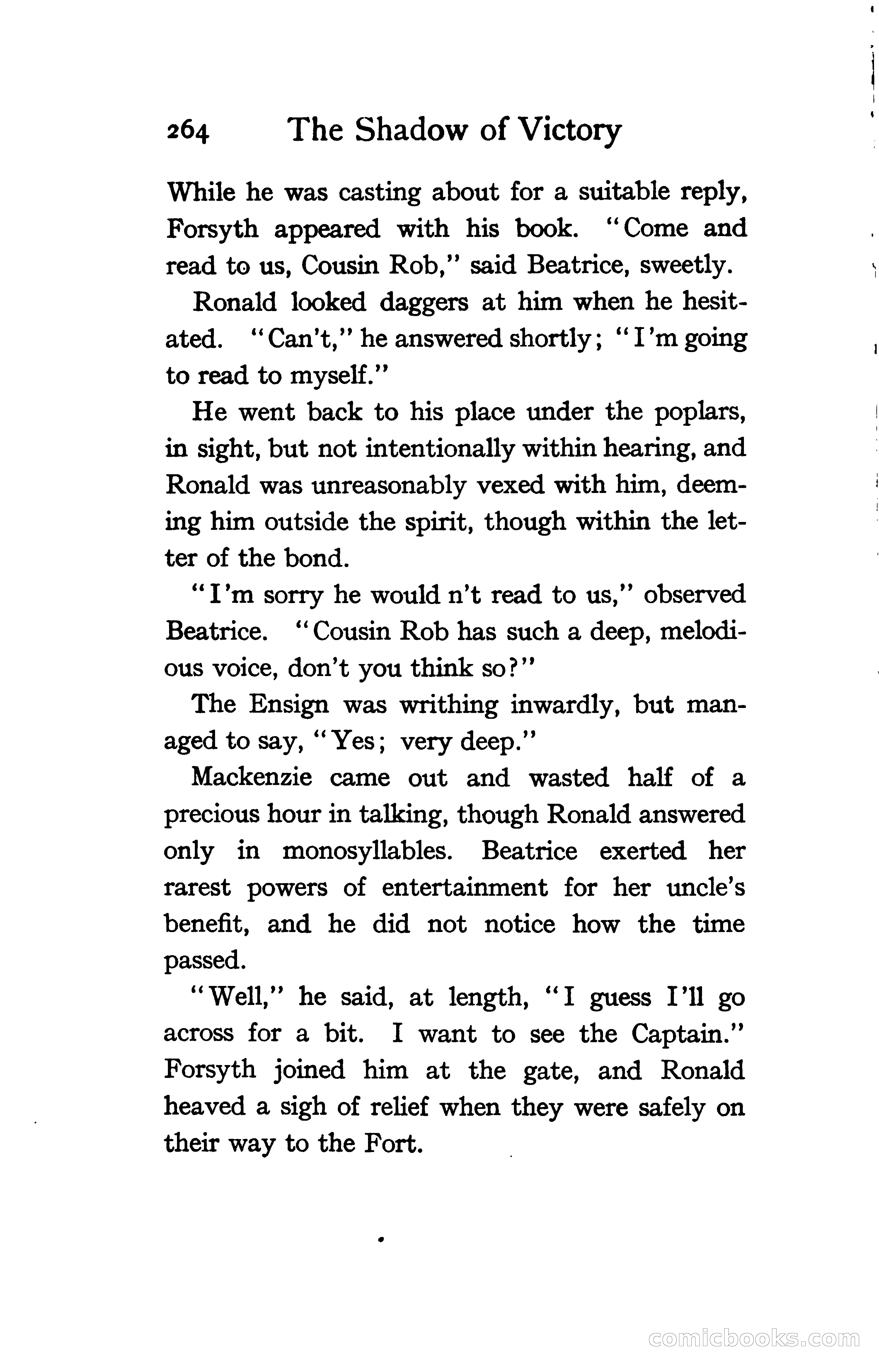 The Shadow of Victory: A Romance of Fort Dearborn — page 283 of 399