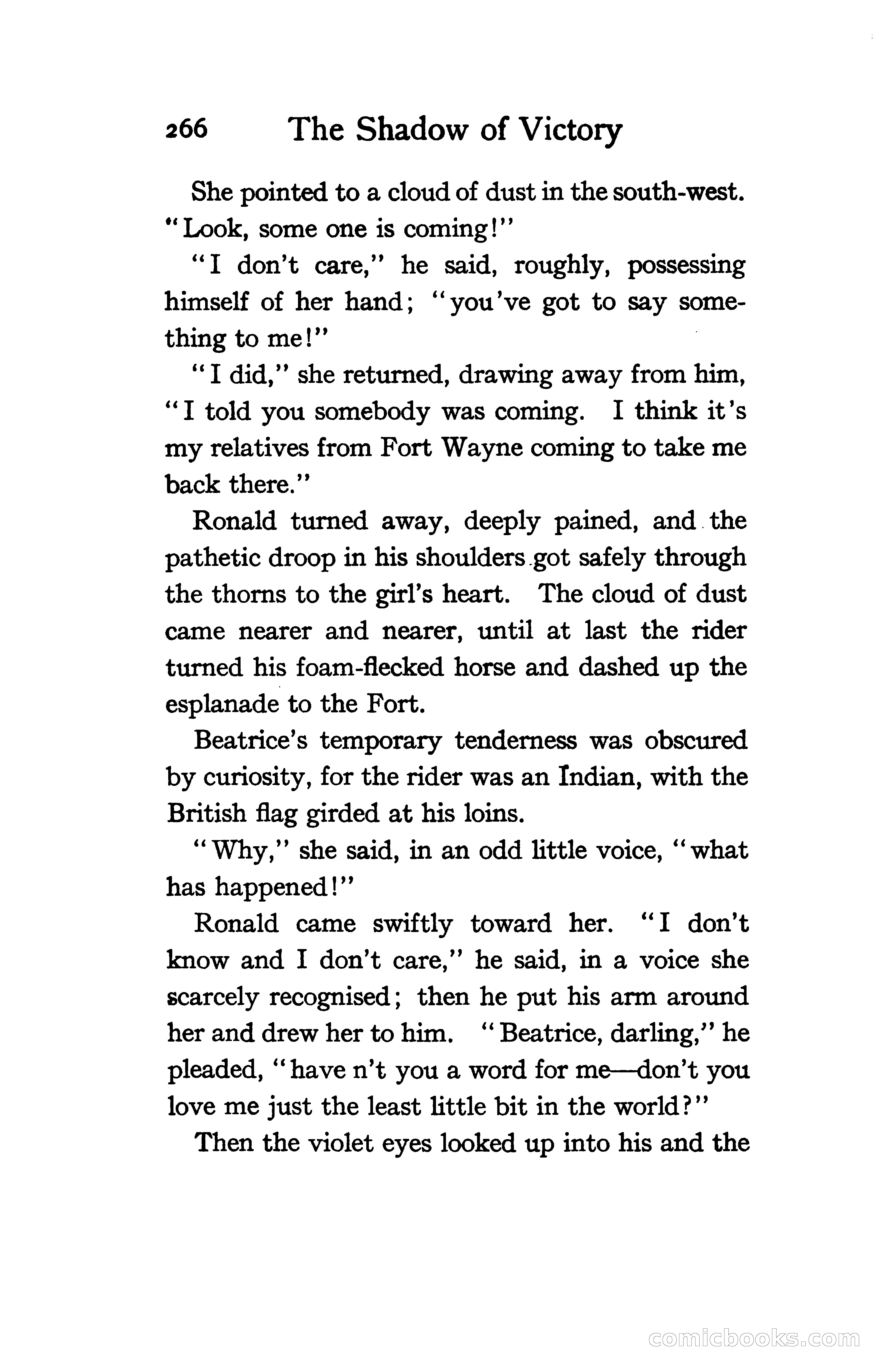 The Shadow of Victory: A Romance of Fort Dearborn — page 285 of 399