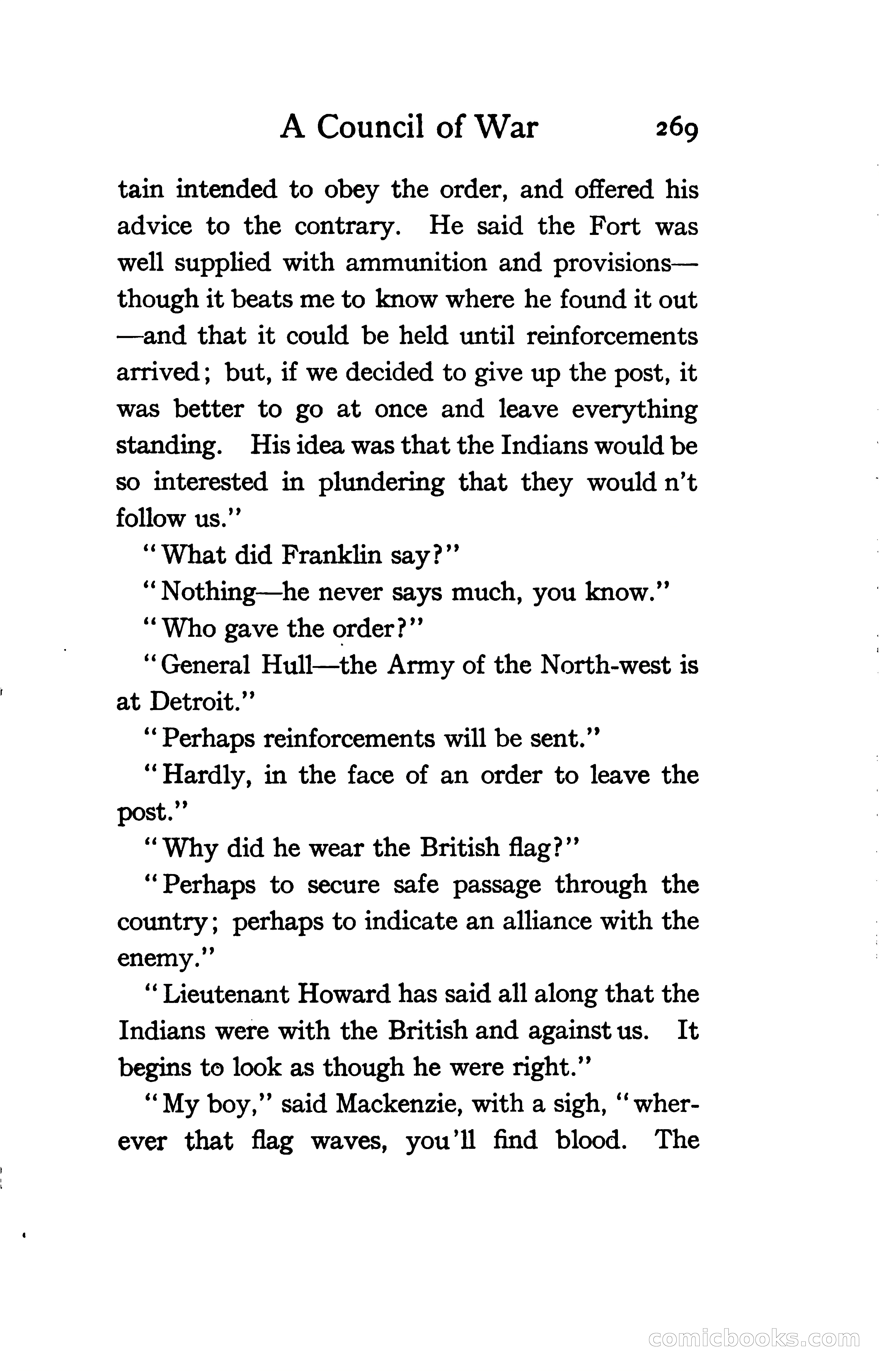 The Shadow of Victory: A Romance of Fort Dearborn — page 288 of 399