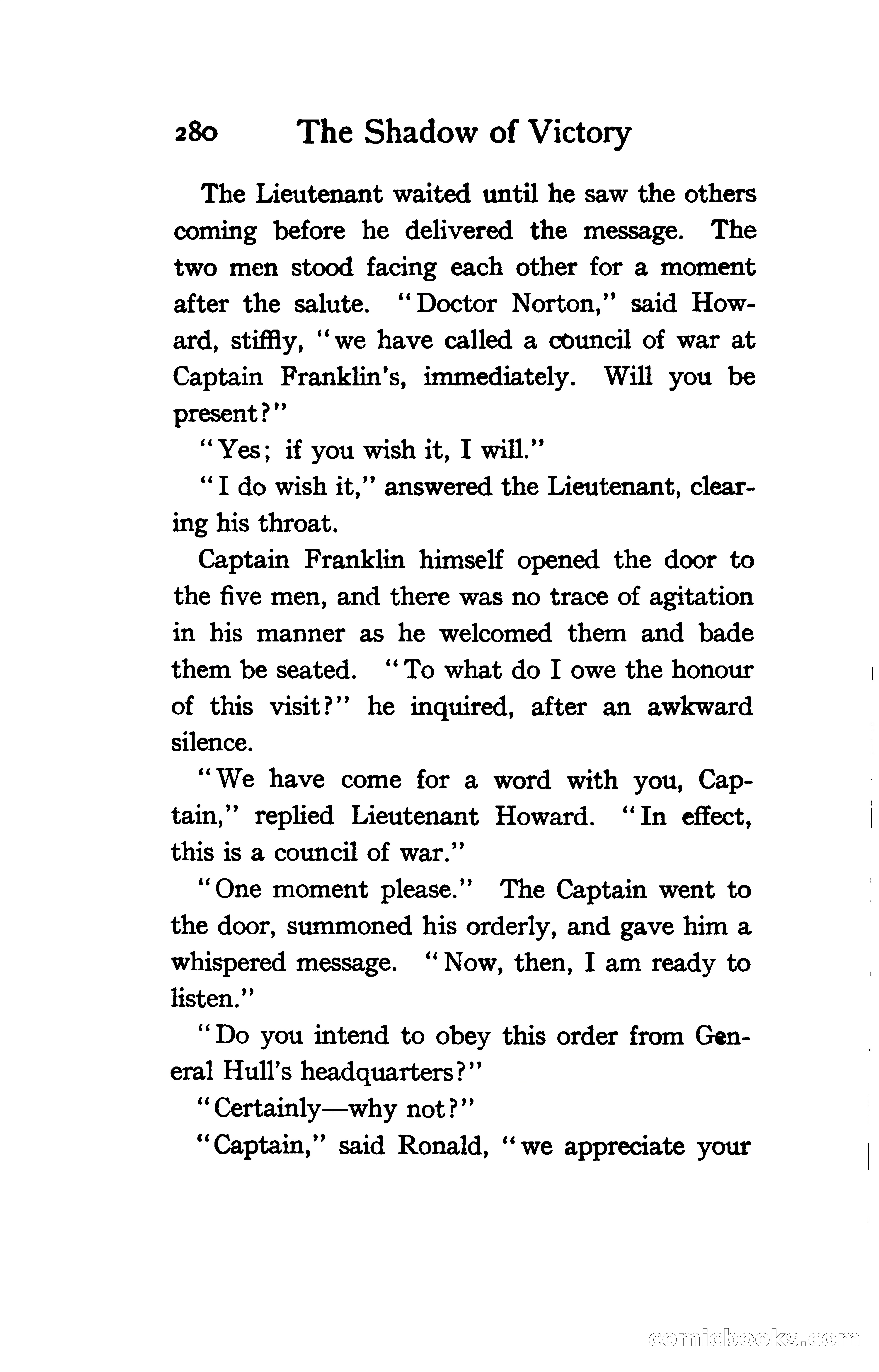 The Shadow of Victory: A Romance of Fort Dearborn — page 299 of 399