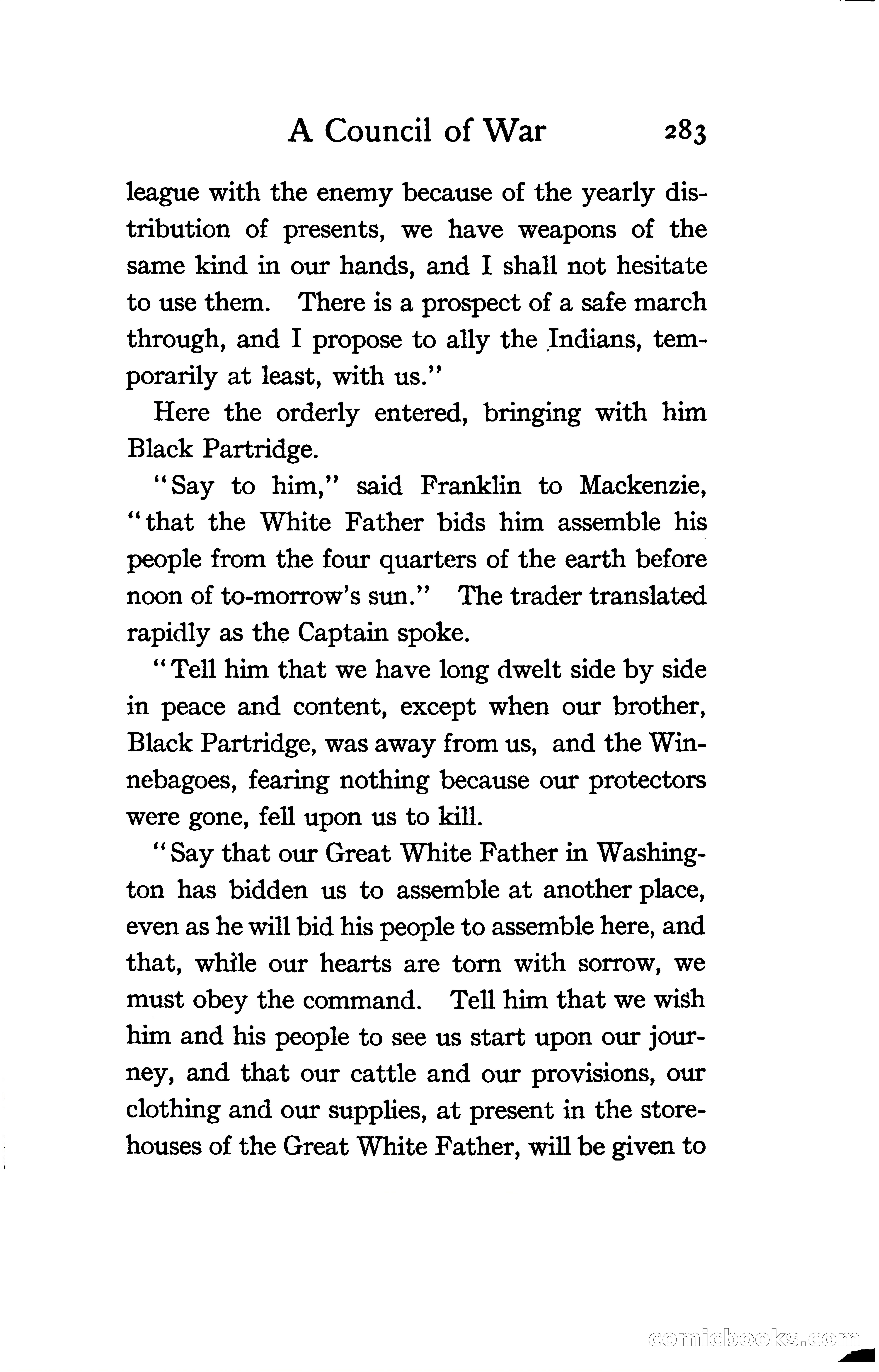 The Shadow of Victory: A Romance of Fort Dearborn — page 302 of 399