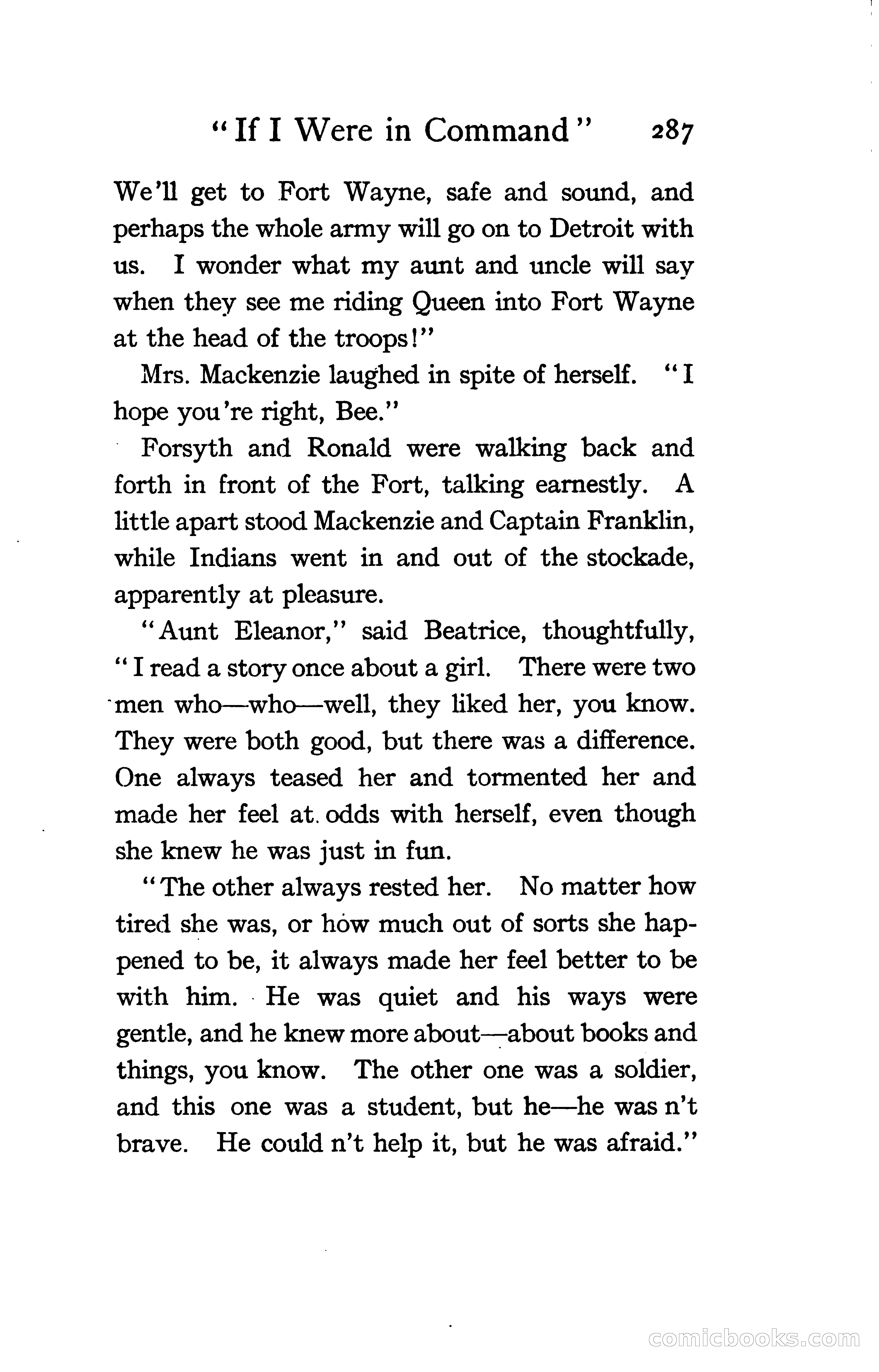 The Shadow of Victory: A Romance of Fort Dearborn — page 306 of 399