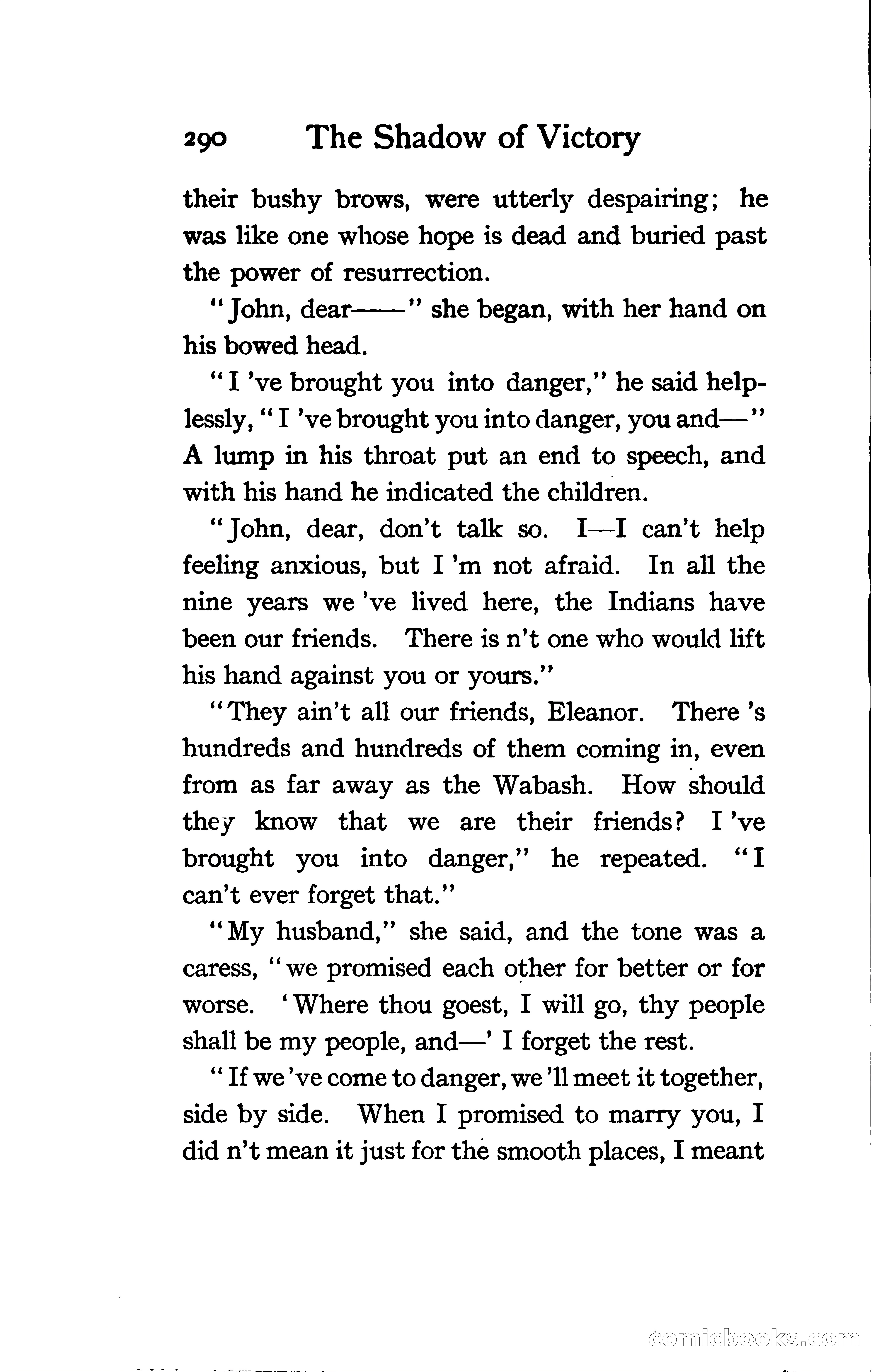The Shadow of Victory: A Romance of Fort Dearborn — page 309 of 399