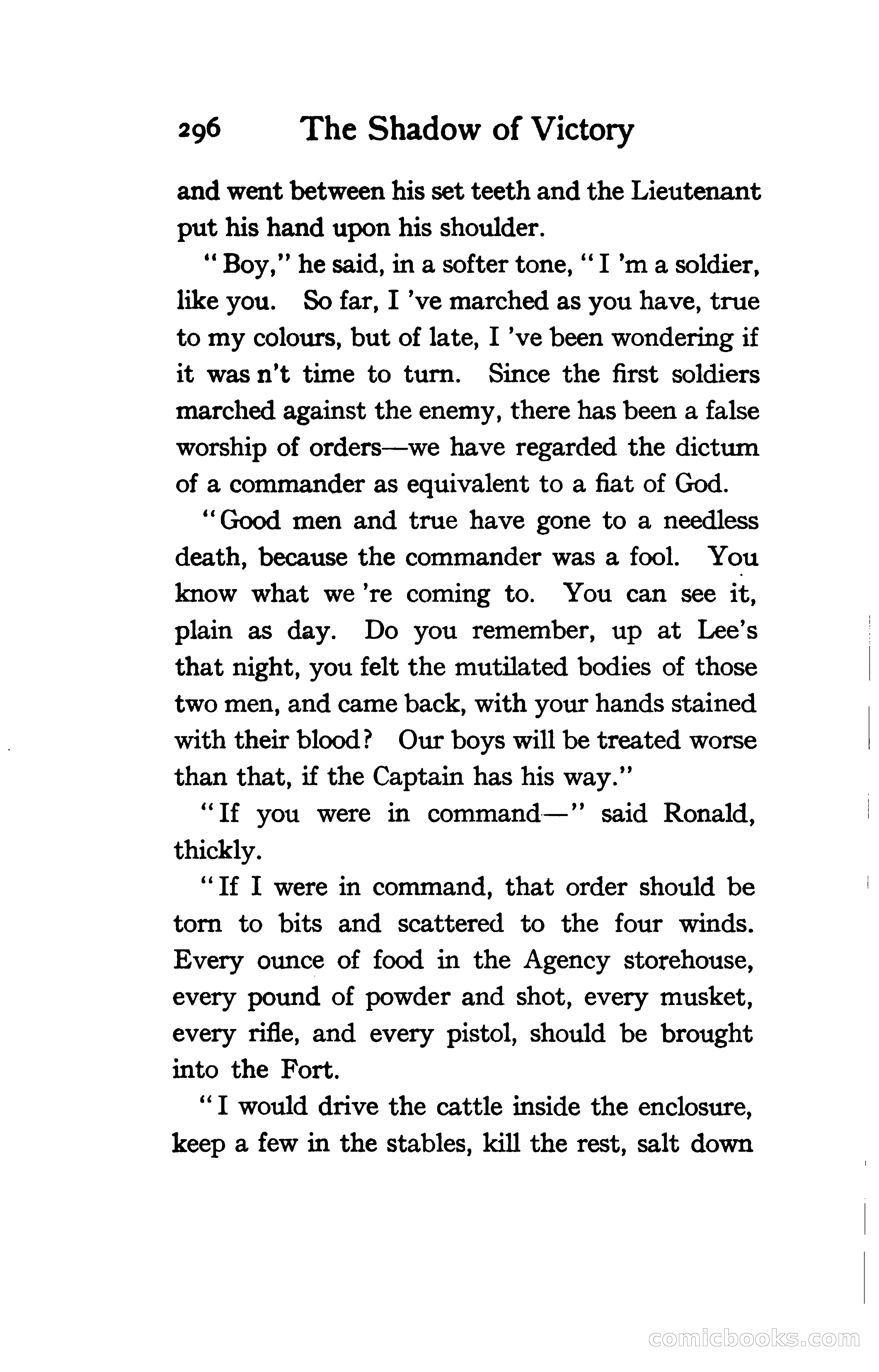 The Shadow of Victory: A Romance of Fort Dearborn — page 315 of 399