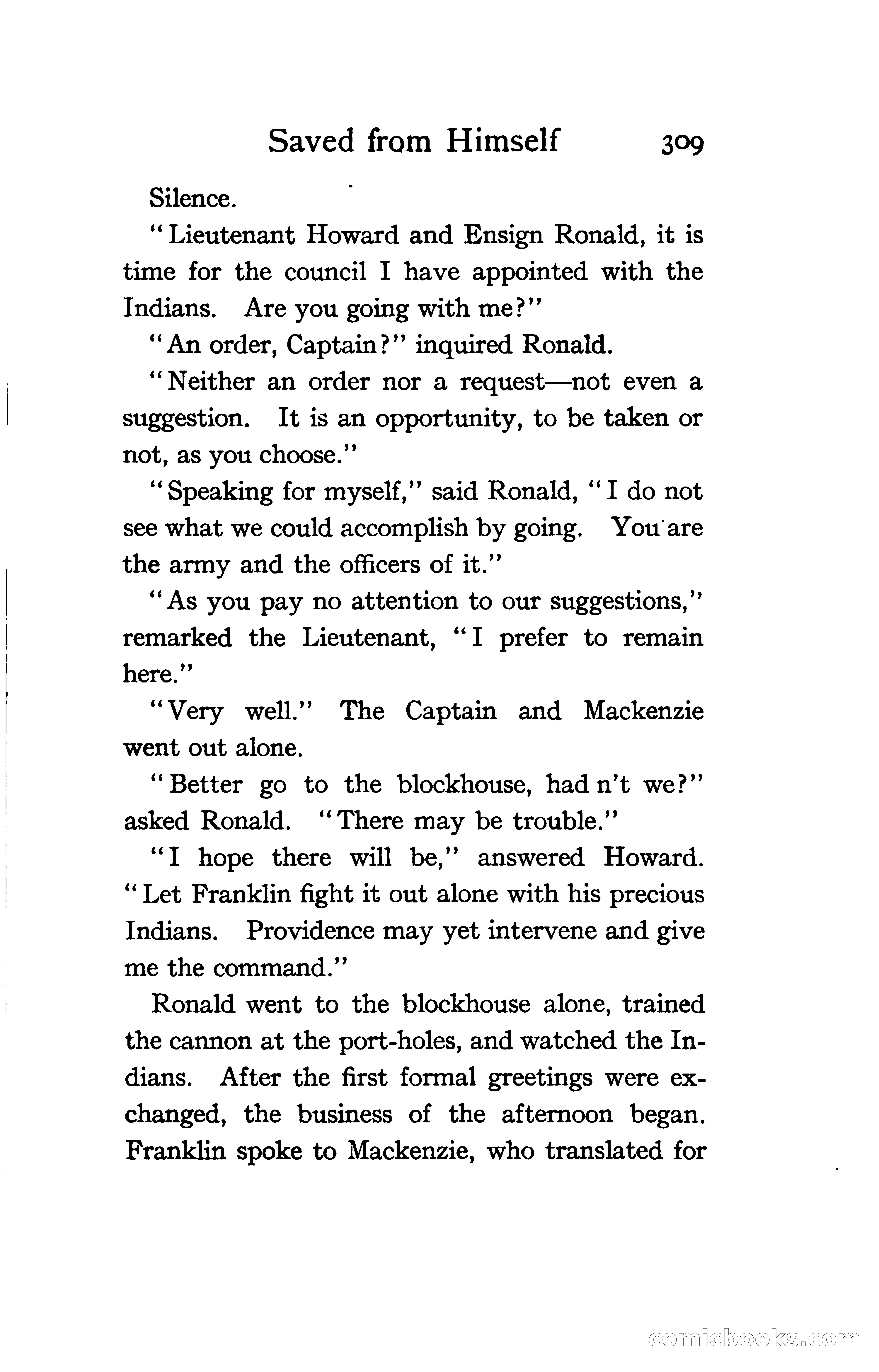 The Shadow of Victory: A Romance of Fort Dearborn — page 328 of 399