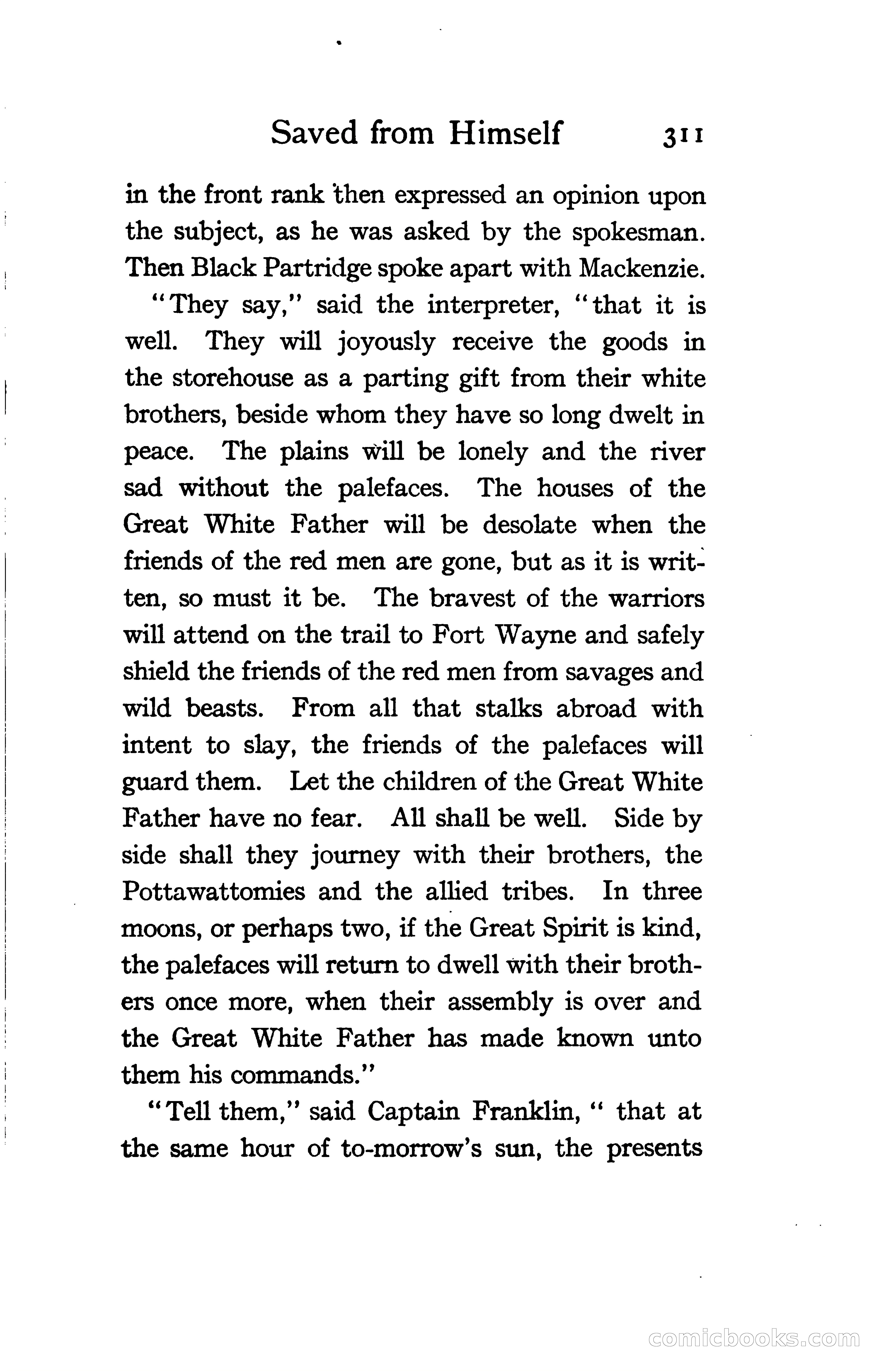 The Shadow of Victory: A Romance of Fort Dearborn — page 330 of 399