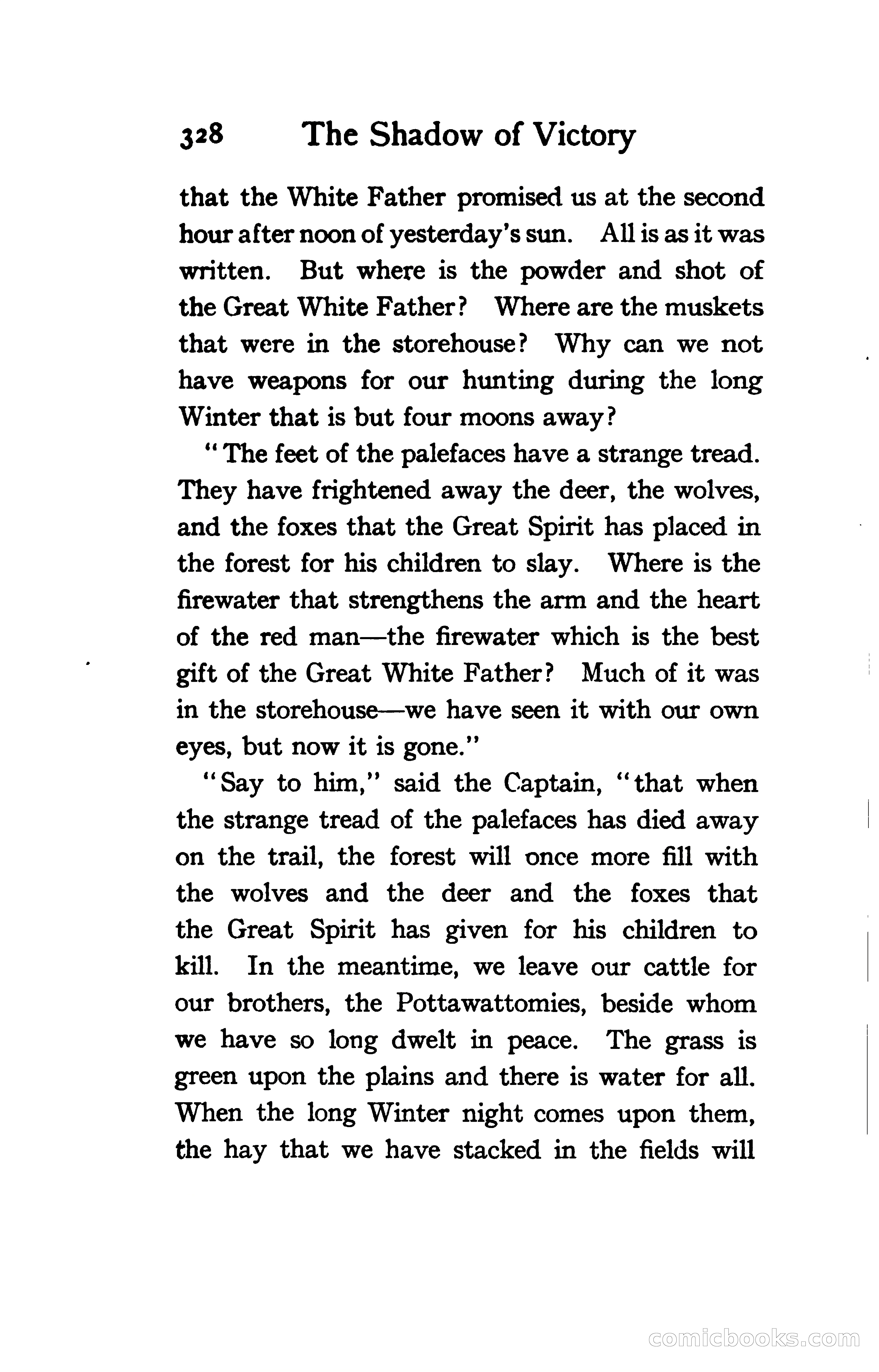 The Shadow of Victory: A Romance of Fort Dearborn — page 347 of 399