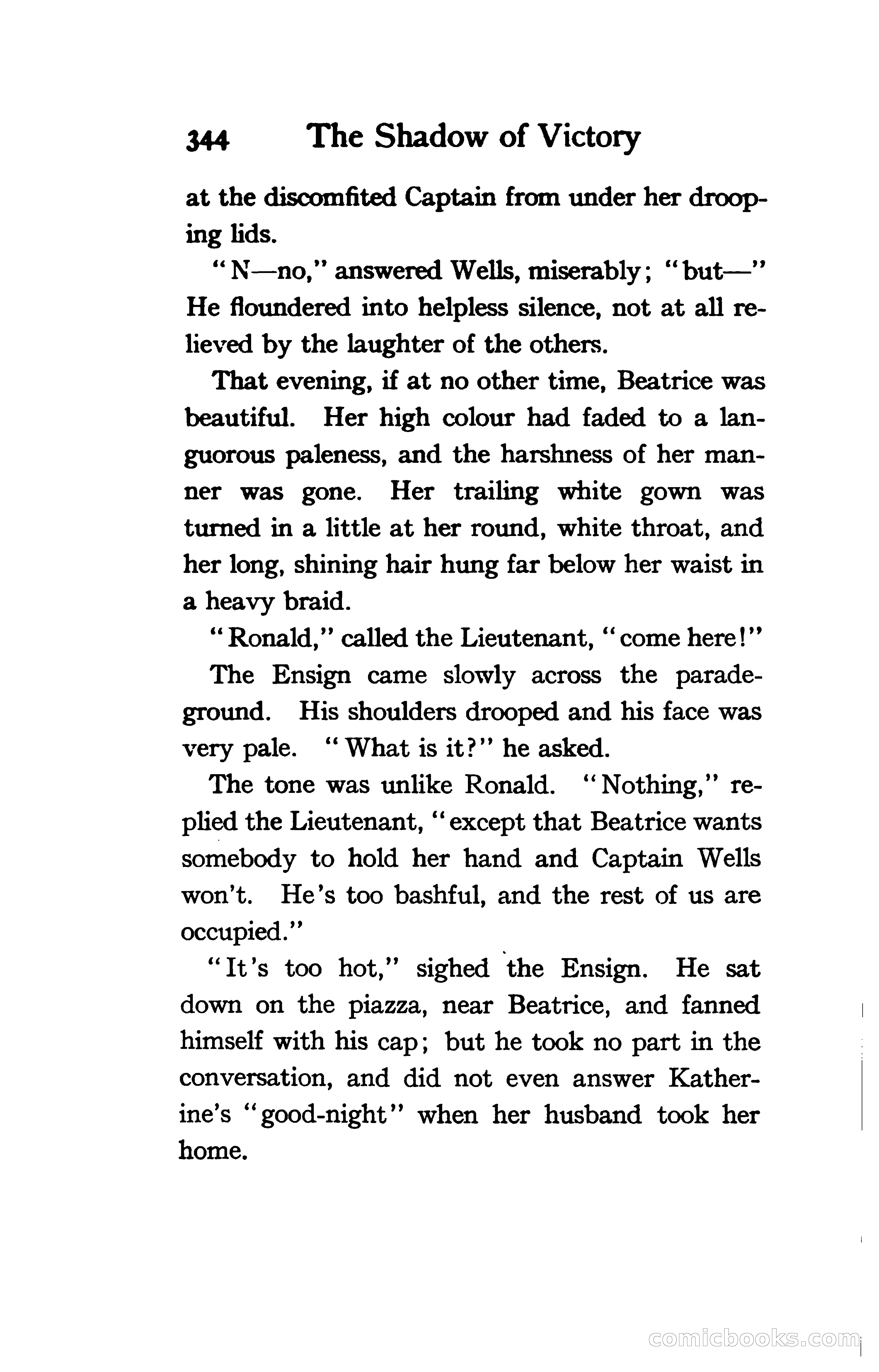 The Shadow of Victory: A Romance of Fort Dearborn — page 363 of 399