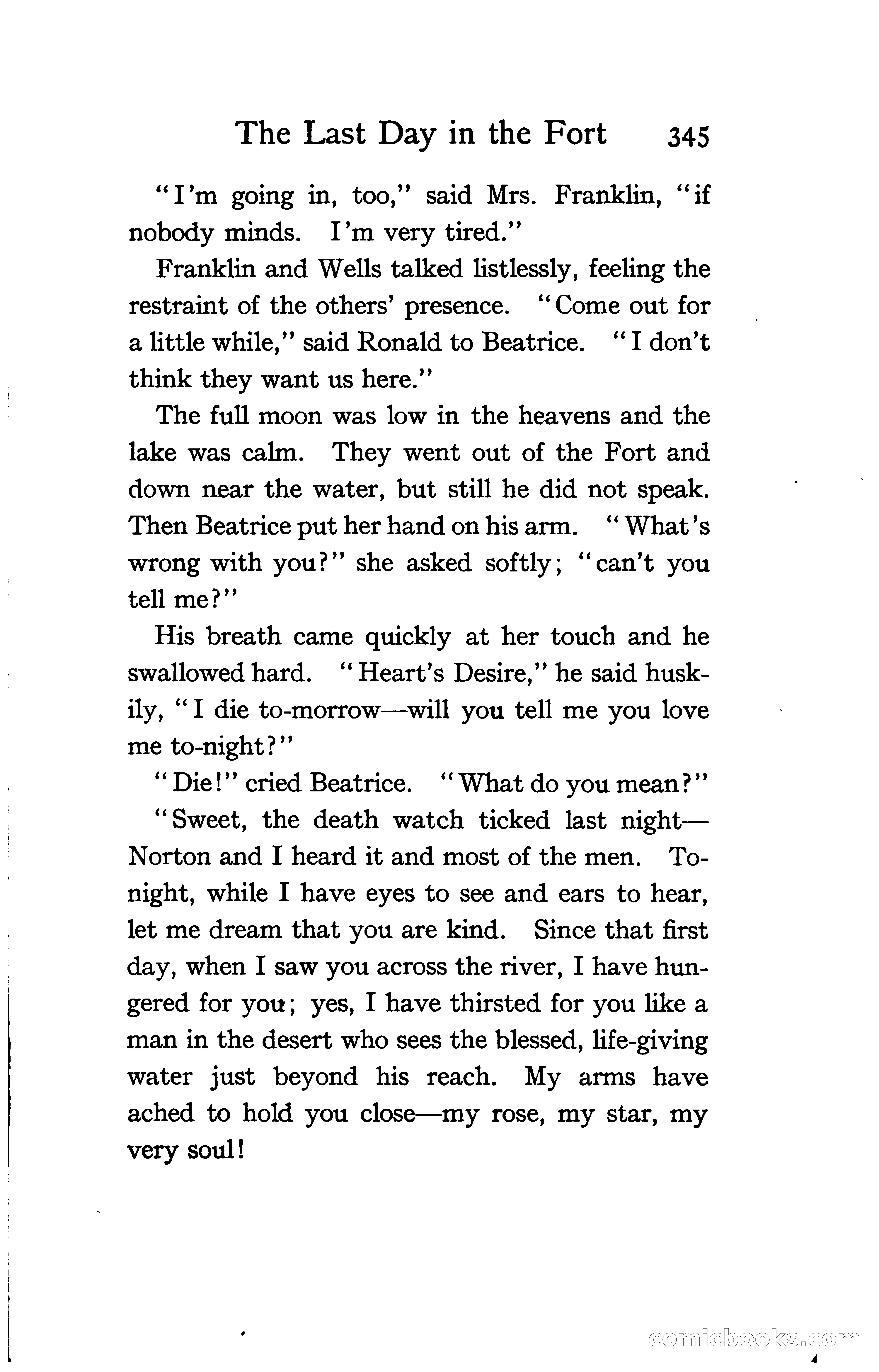 The Shadow of Victory: A Romance of Fort Dearborn — page 364 of 399