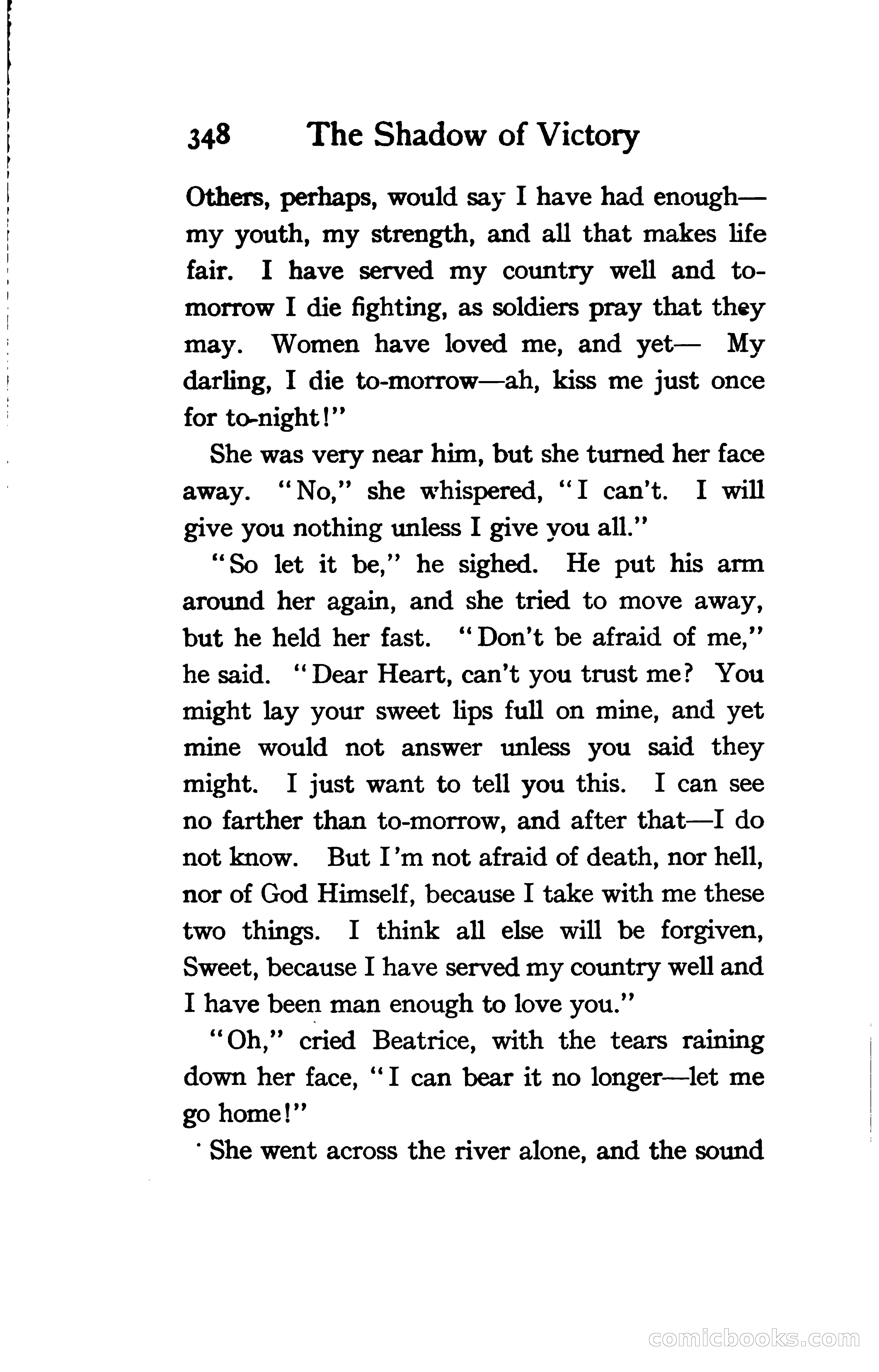 The Shadow of Victory: A Romance of Fort Dearborn — page 367 of 399