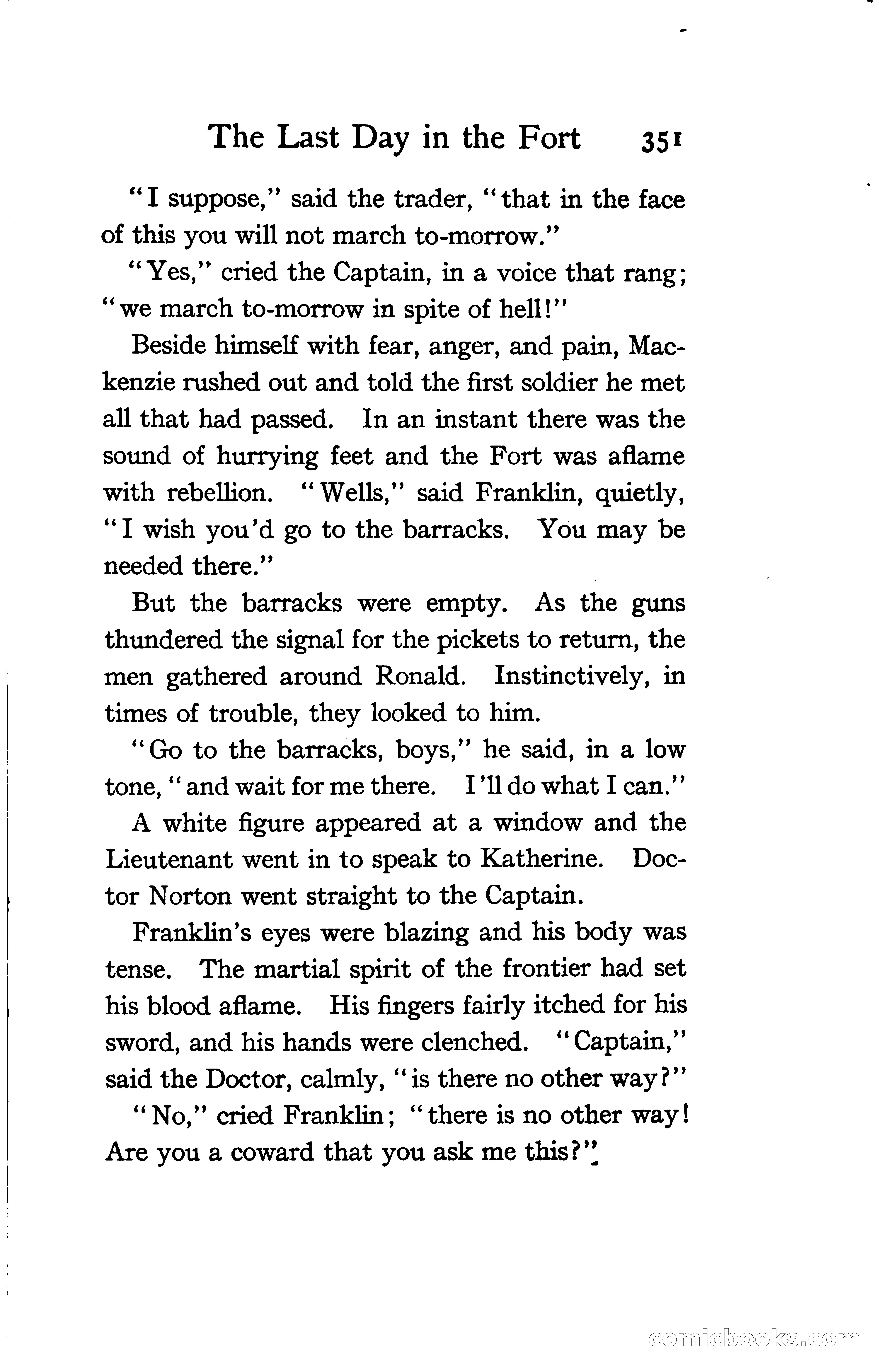 The Shadow of Victory: A Romance of Fort Dearborn — page 370 of 399