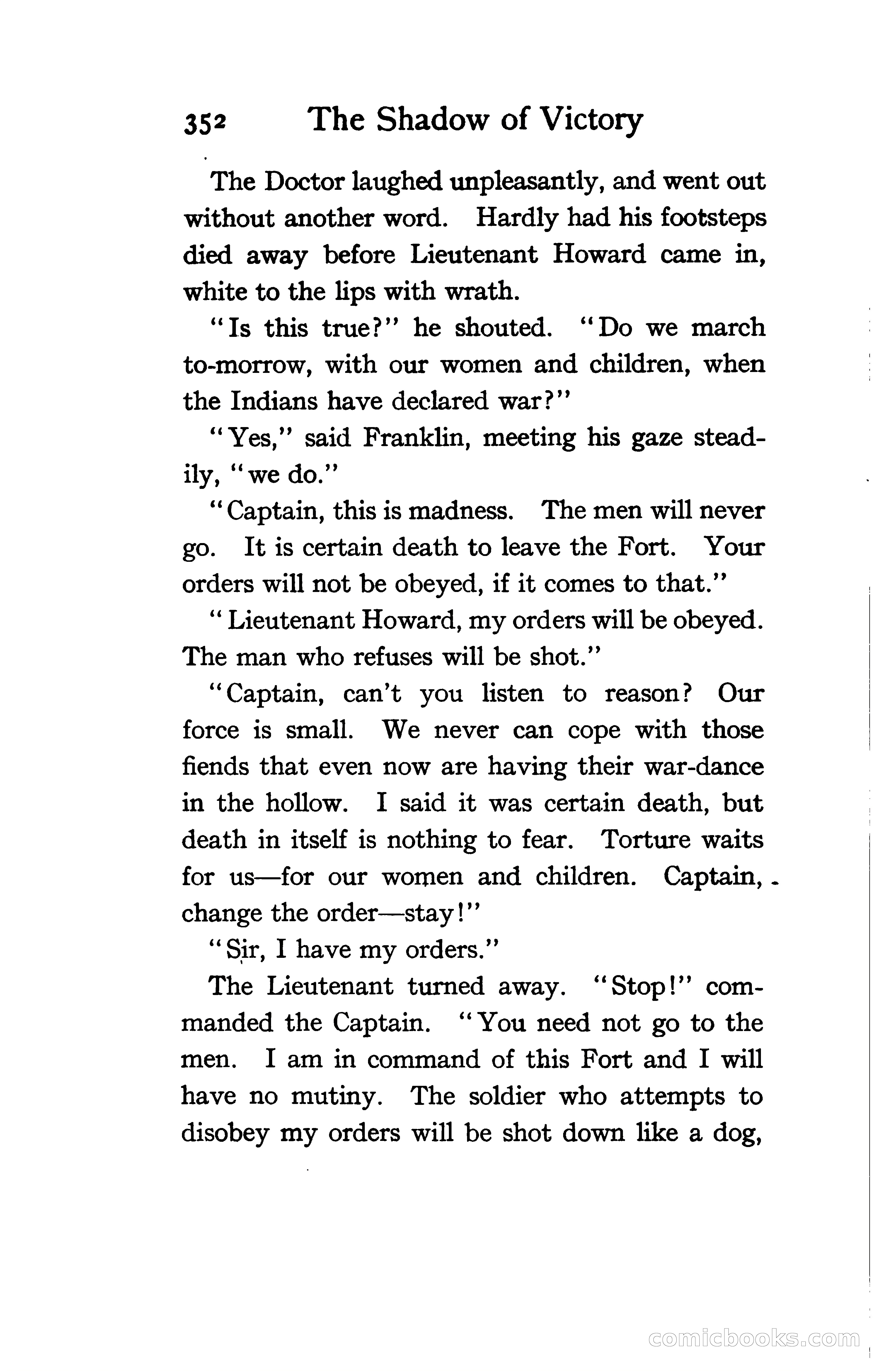 The Shadow of Victory: A Romance of Fort Dearborn — page 371 of 399