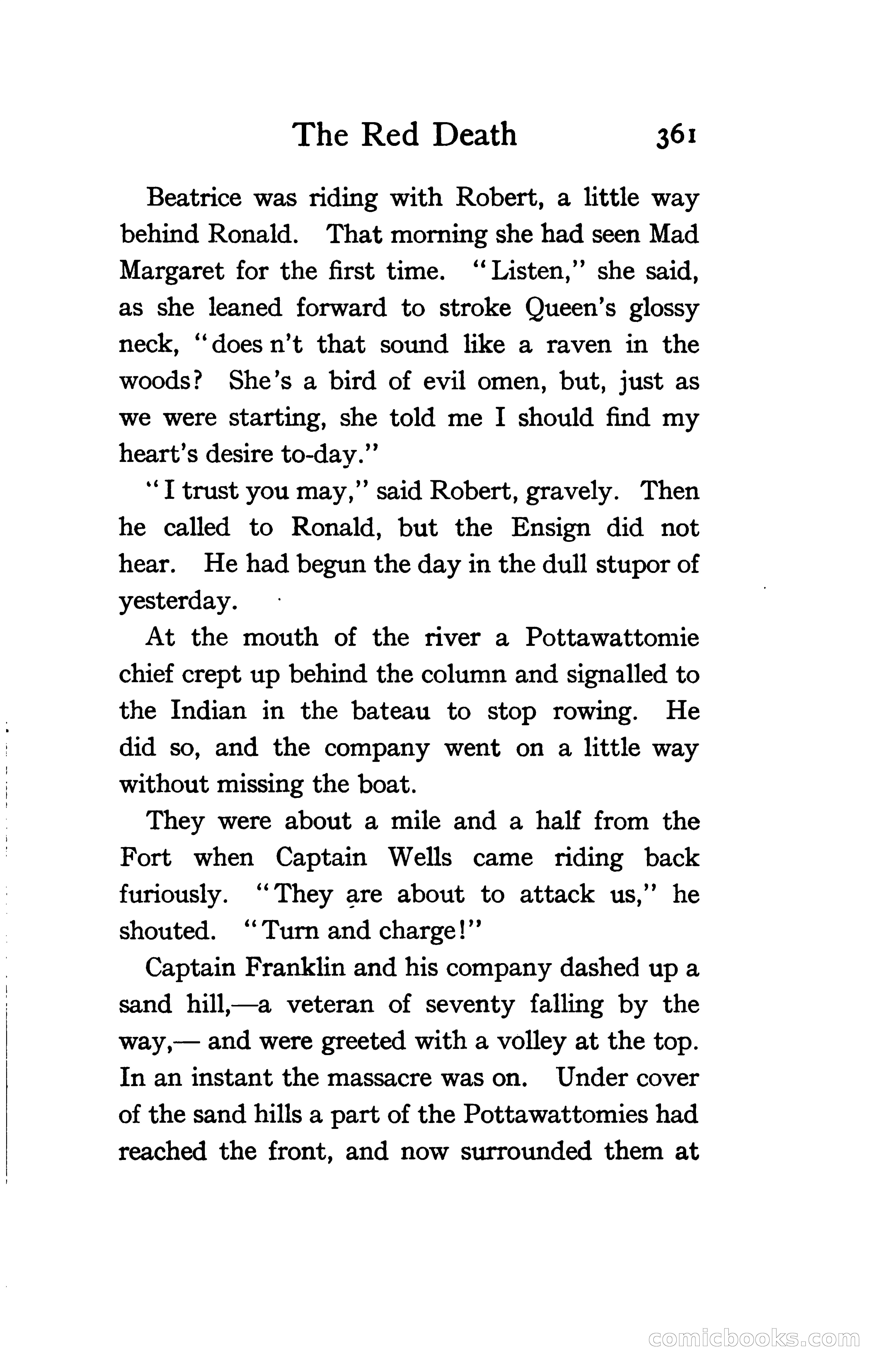 The Shadow of Victory: A Romance of Fort Dearborn — page 380 of 399