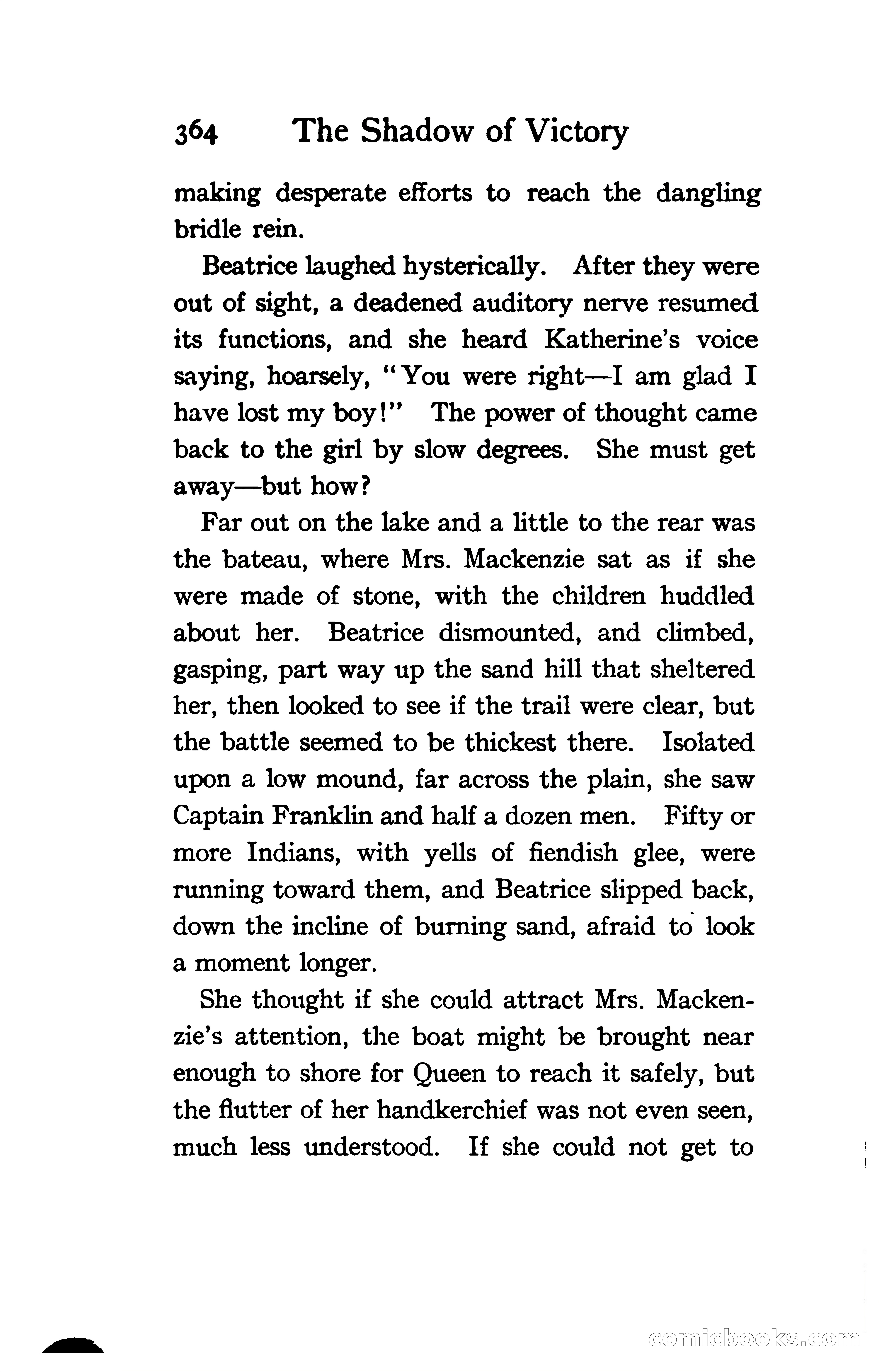 The Shadow of Victory: A Romance of Fort Dearborn — page 383 of 399