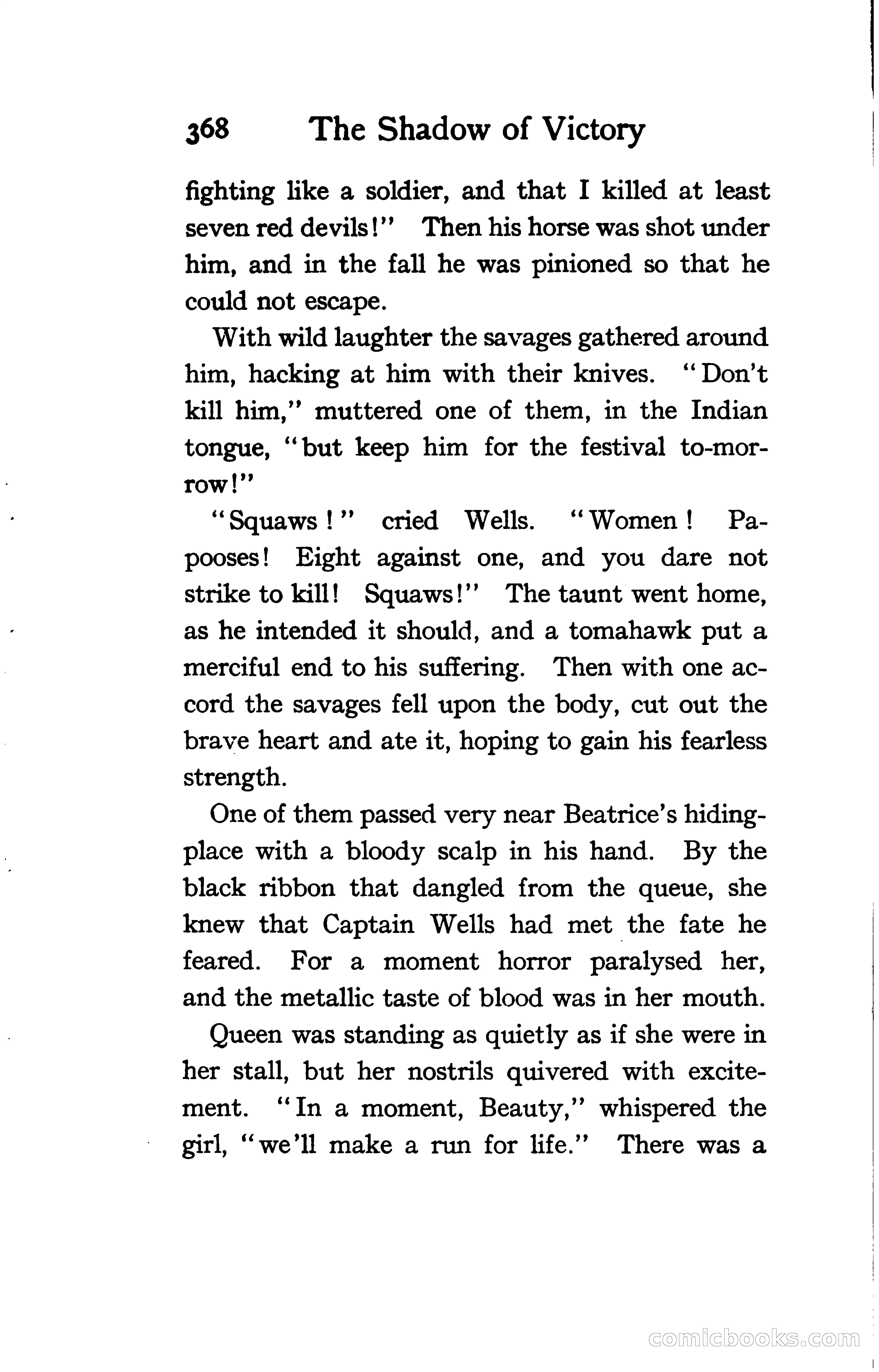 The Shadow of Victory: A Romance of Fort Dearborn — page 387 of 399
