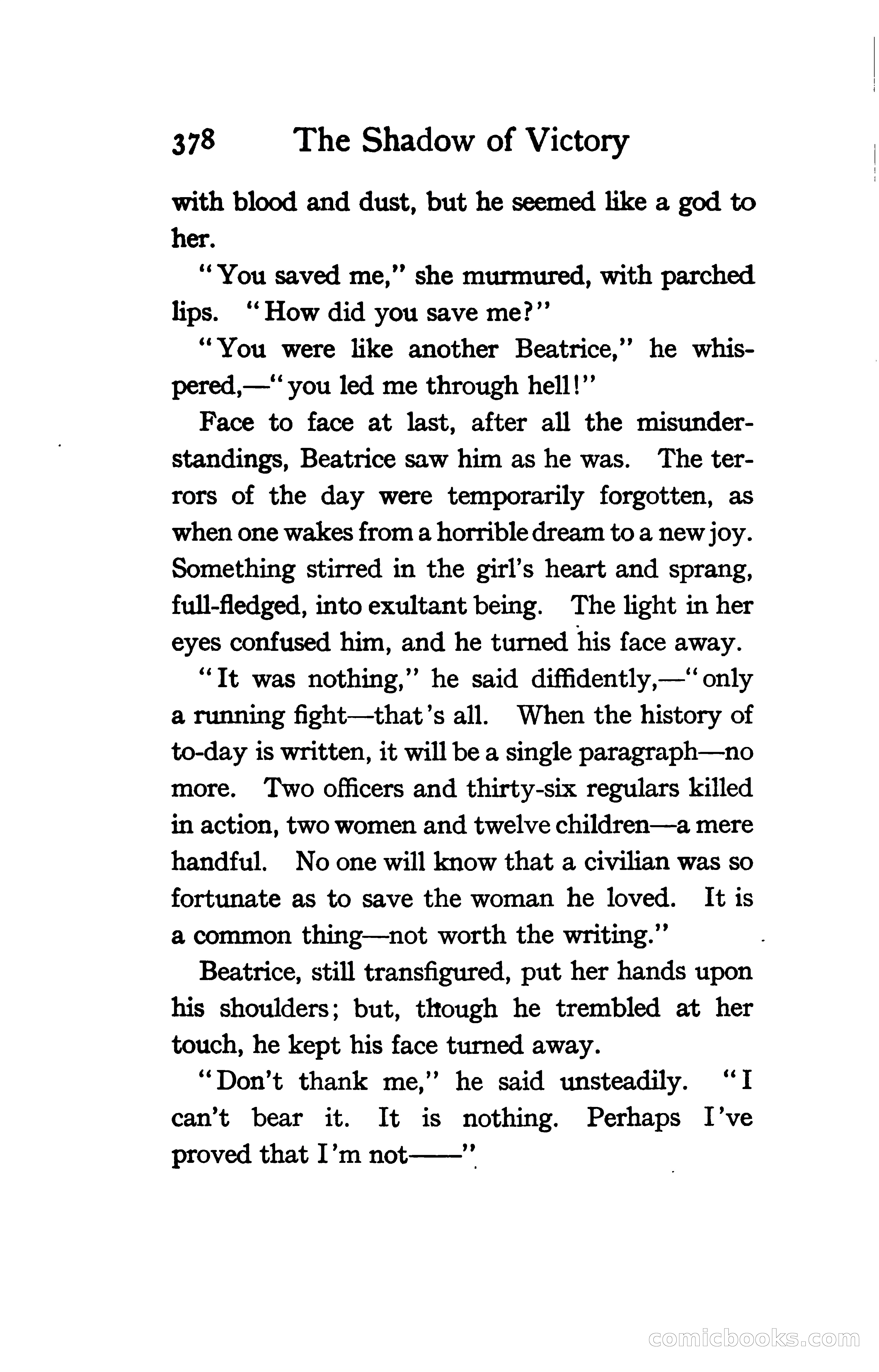 The Shadow of Victory: A Romance of Fort Dearborn — page 397 of 399