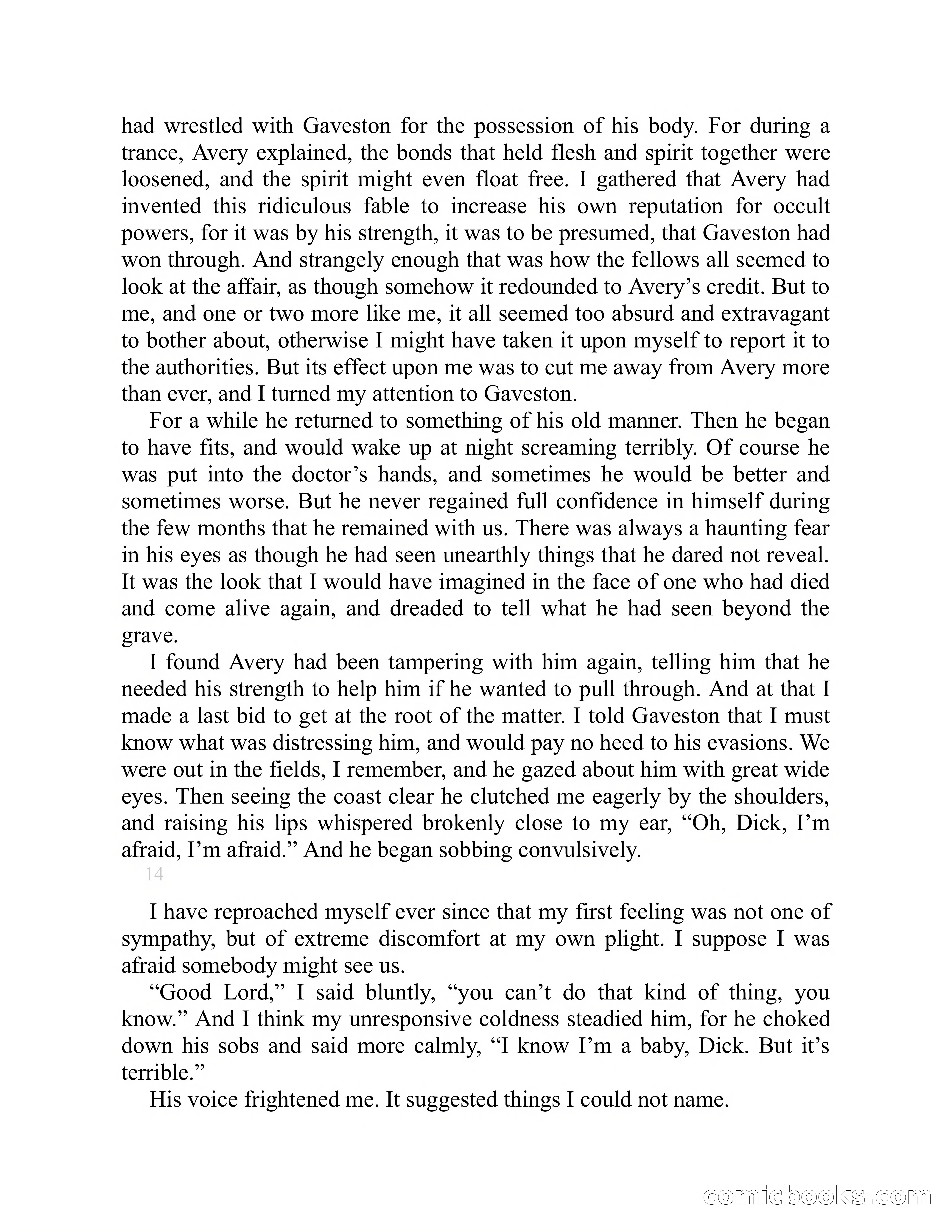 The Shadowy Thing by H.B. Drake — page 14 of 278