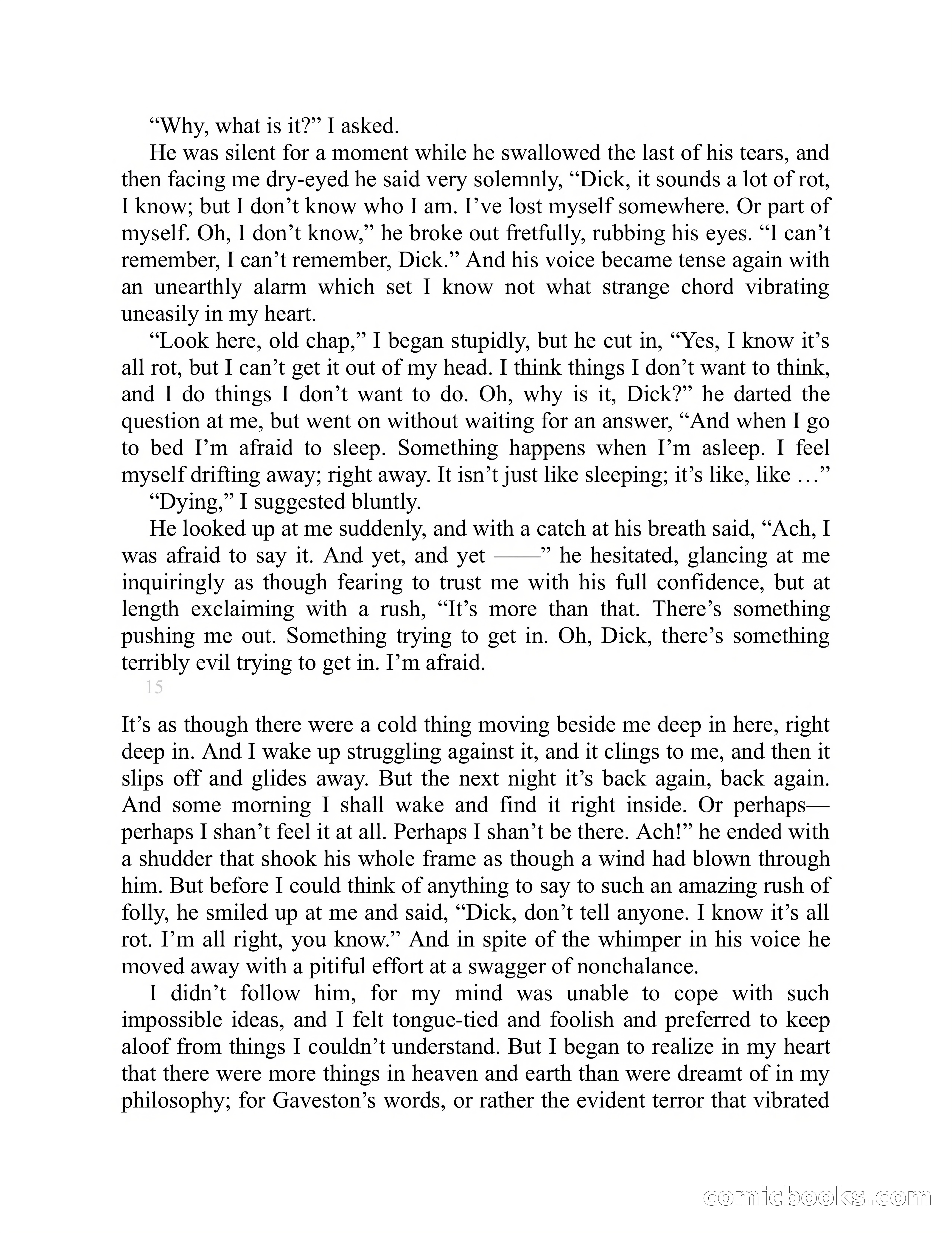 The Shadowy Thing by H.B. Drake — page 15 of 278