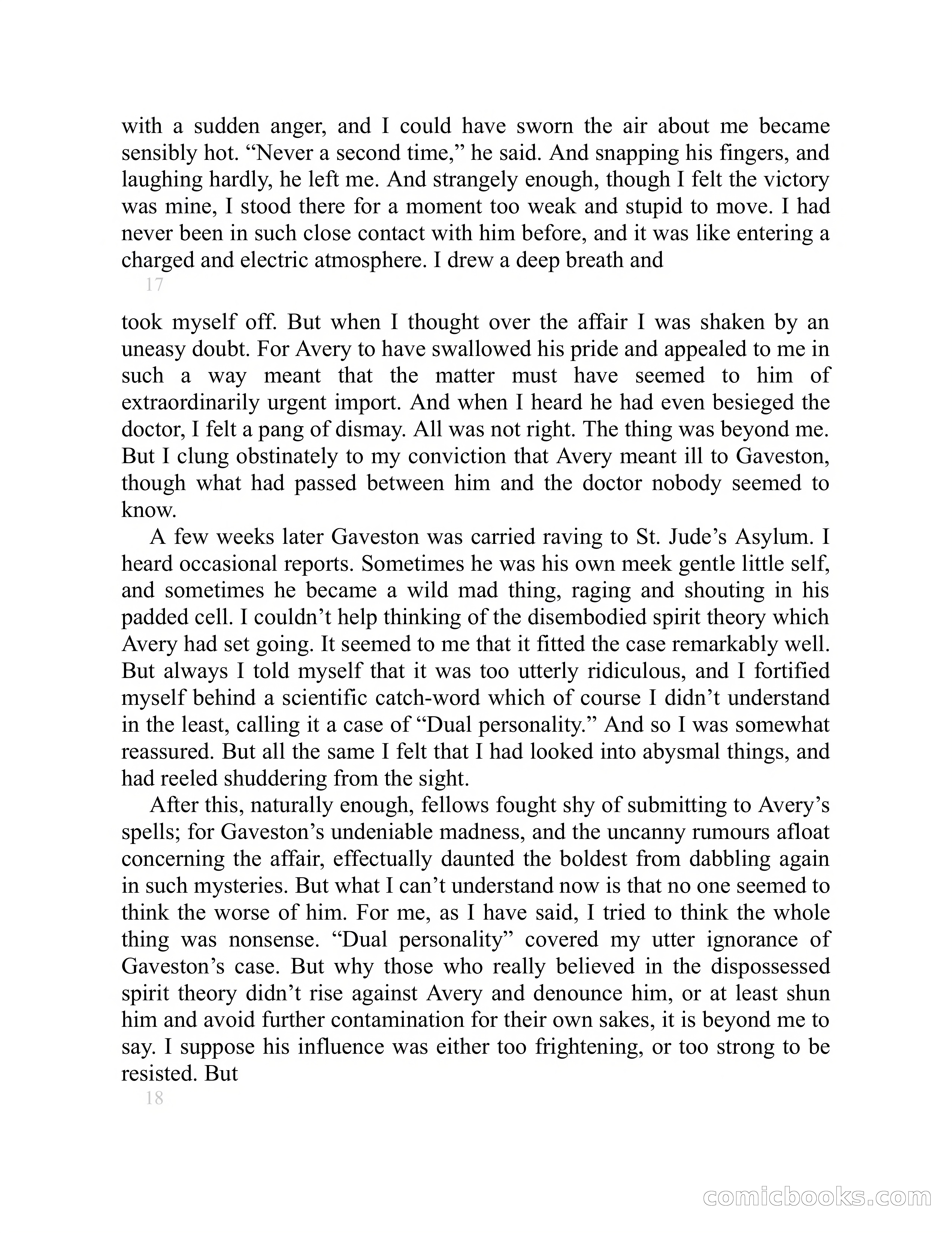 The Shadowy Thing by H.B. Drake — page 17 of 278