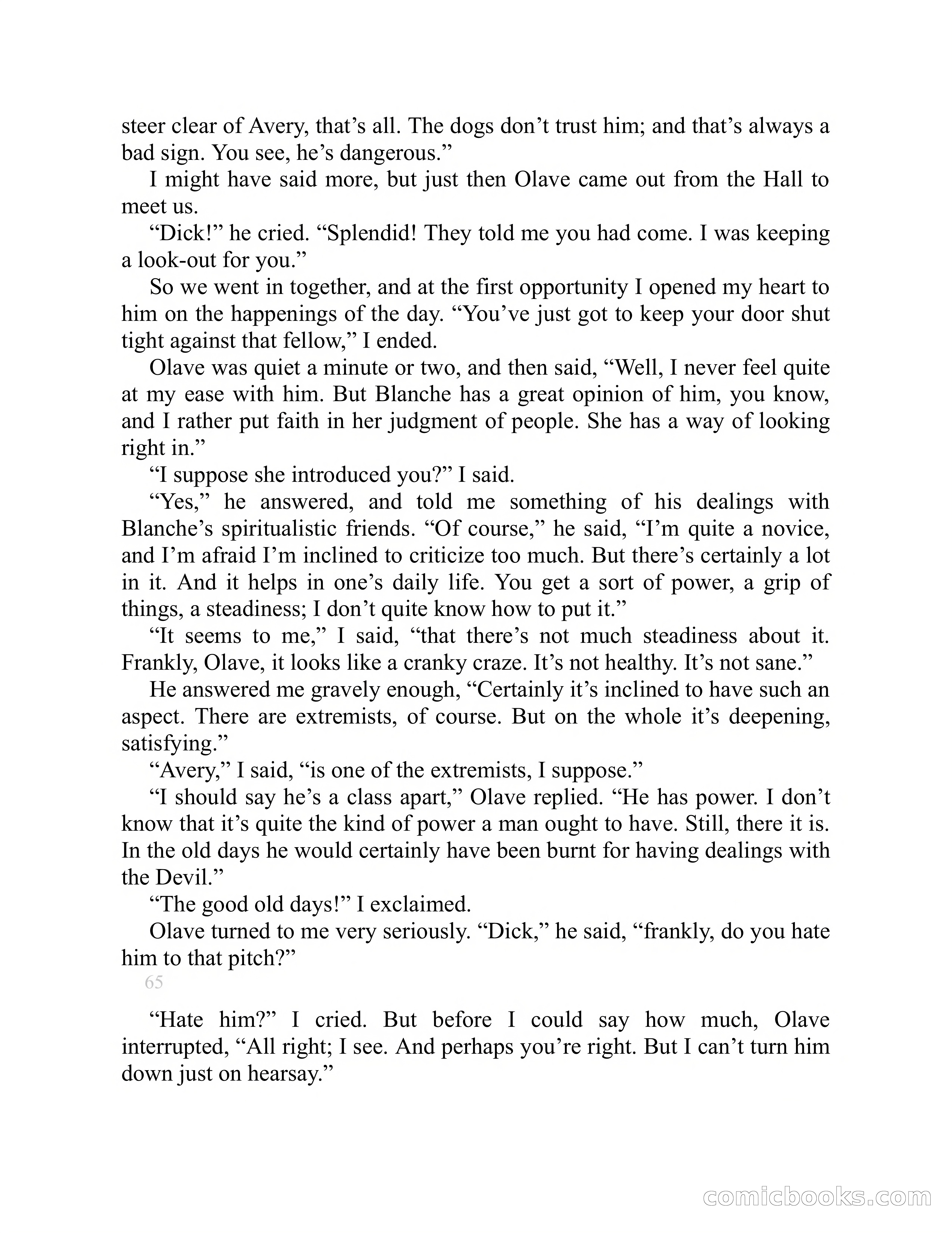 The Shadowy Thing by H.B. Drake — page 57 of 278