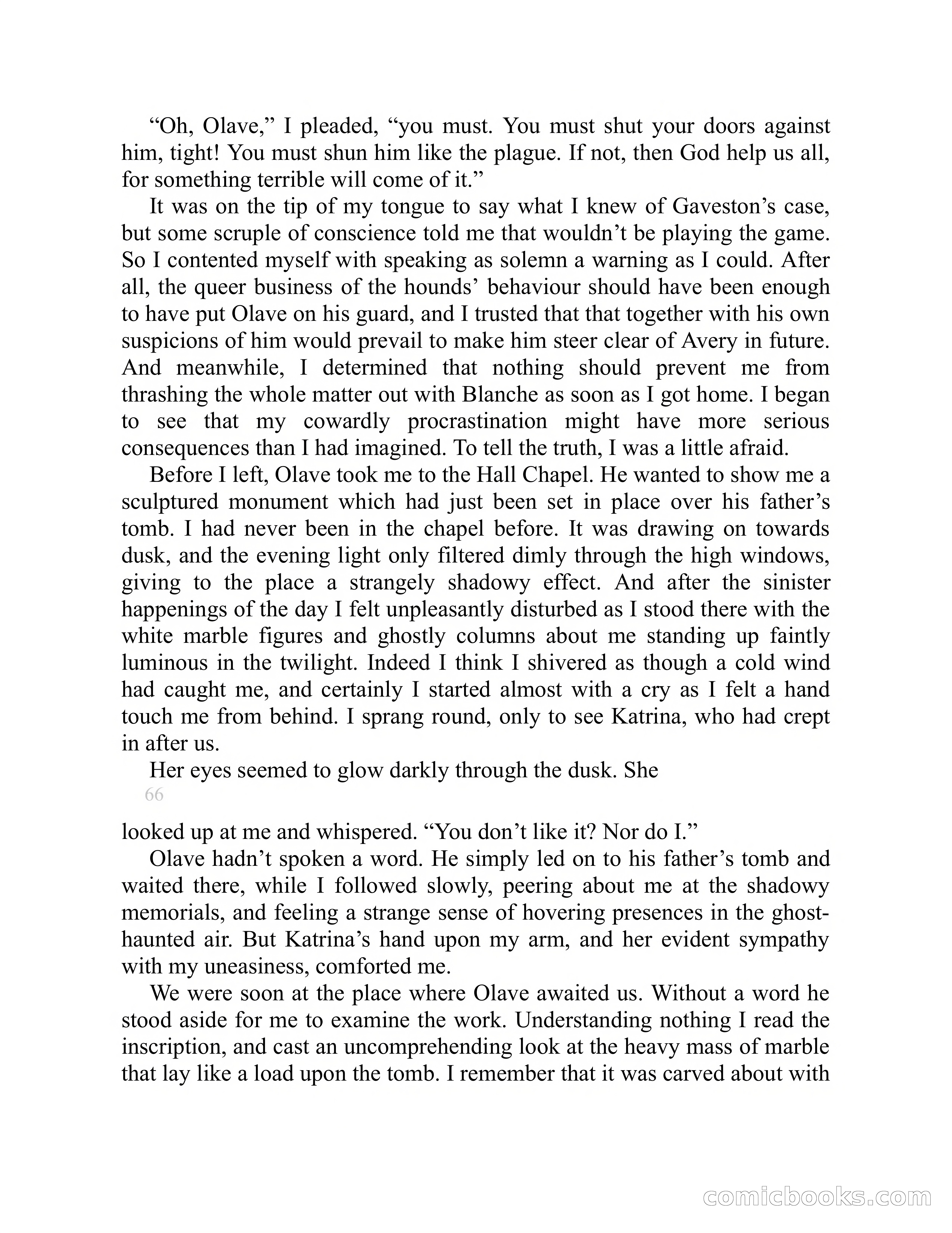 The Shadowy Thing by H.B. Drake — page 58 of 278