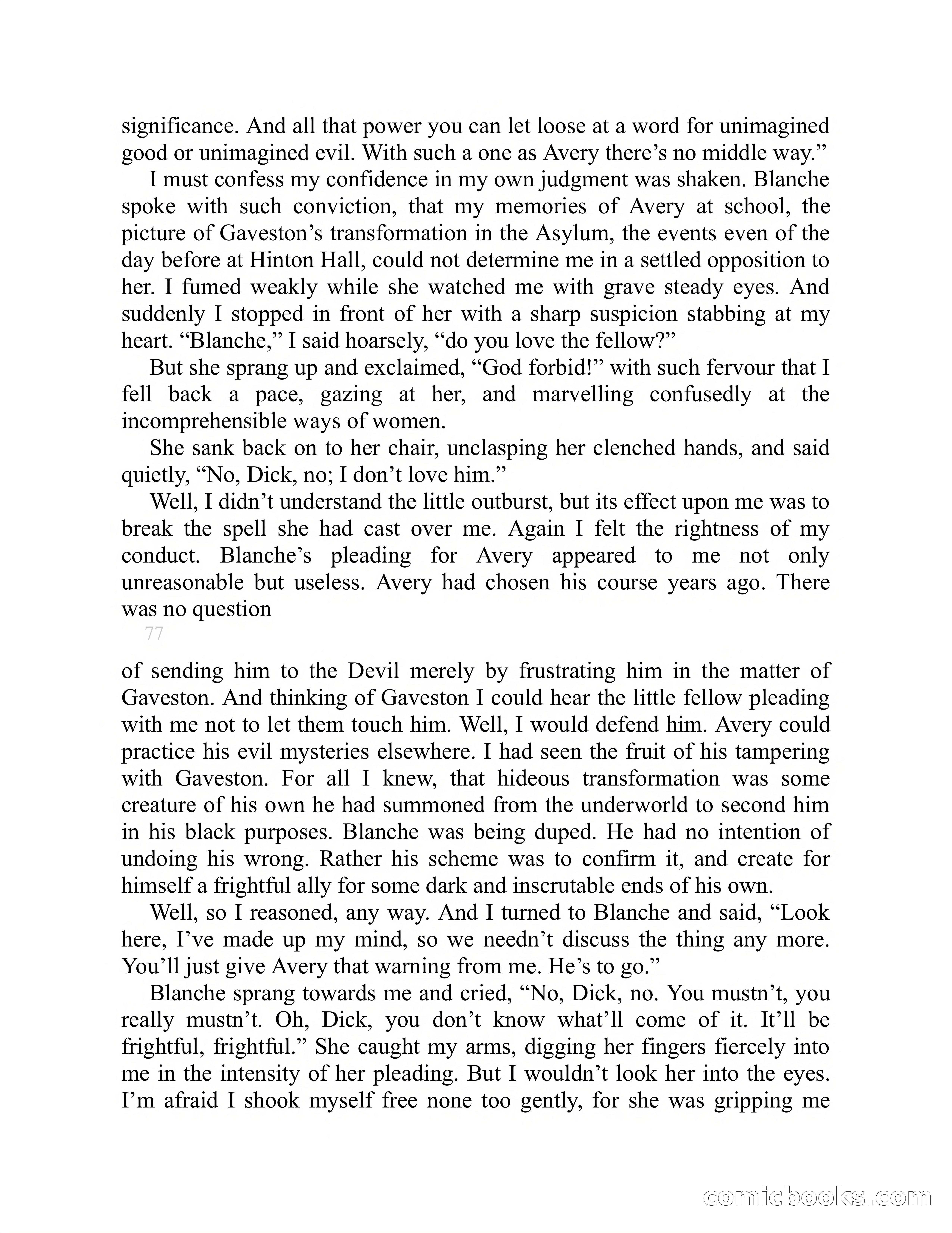 The Shadowy Thing by H.B. Drake — page 67 of 278