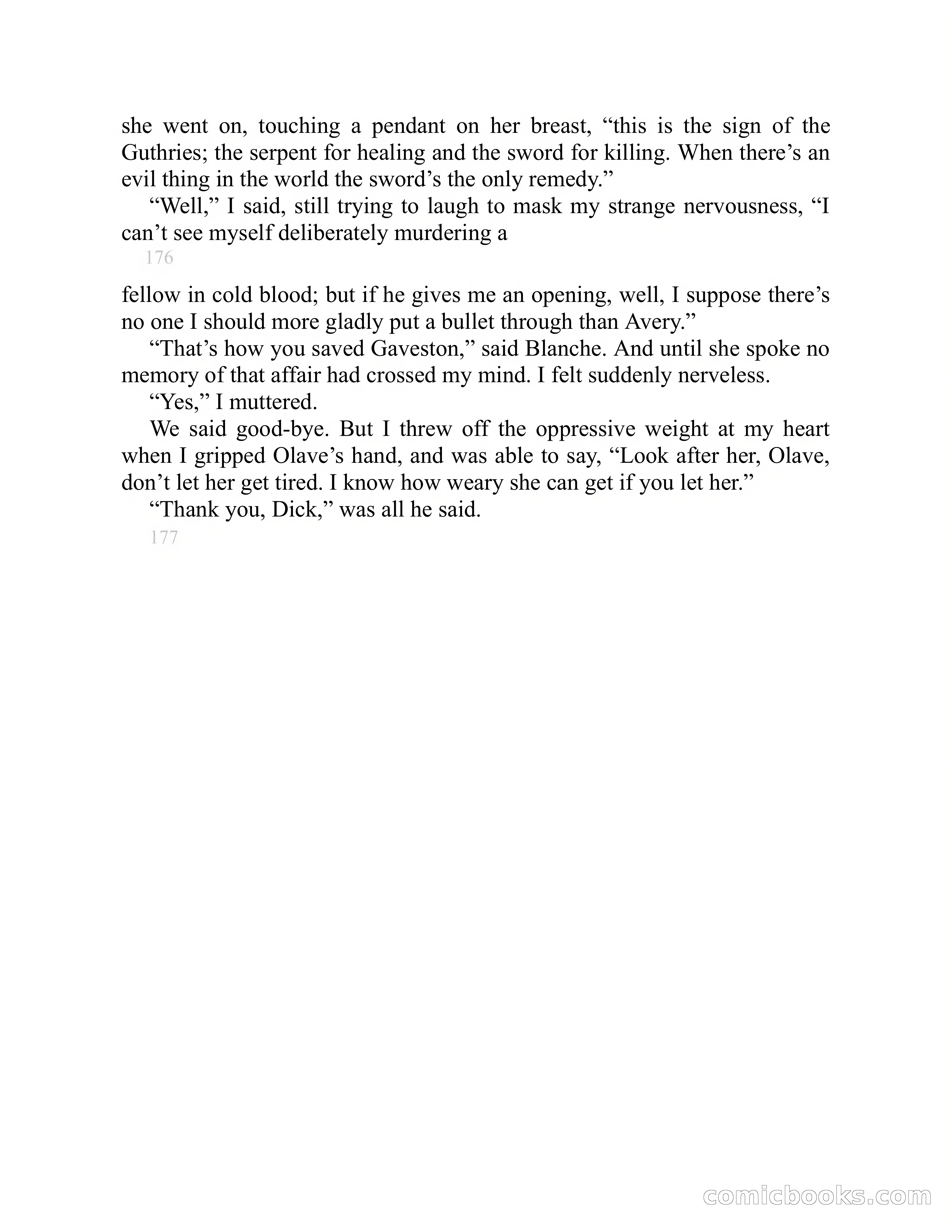 The Shadowy Thing by H.B. Drake — page 150 of 278