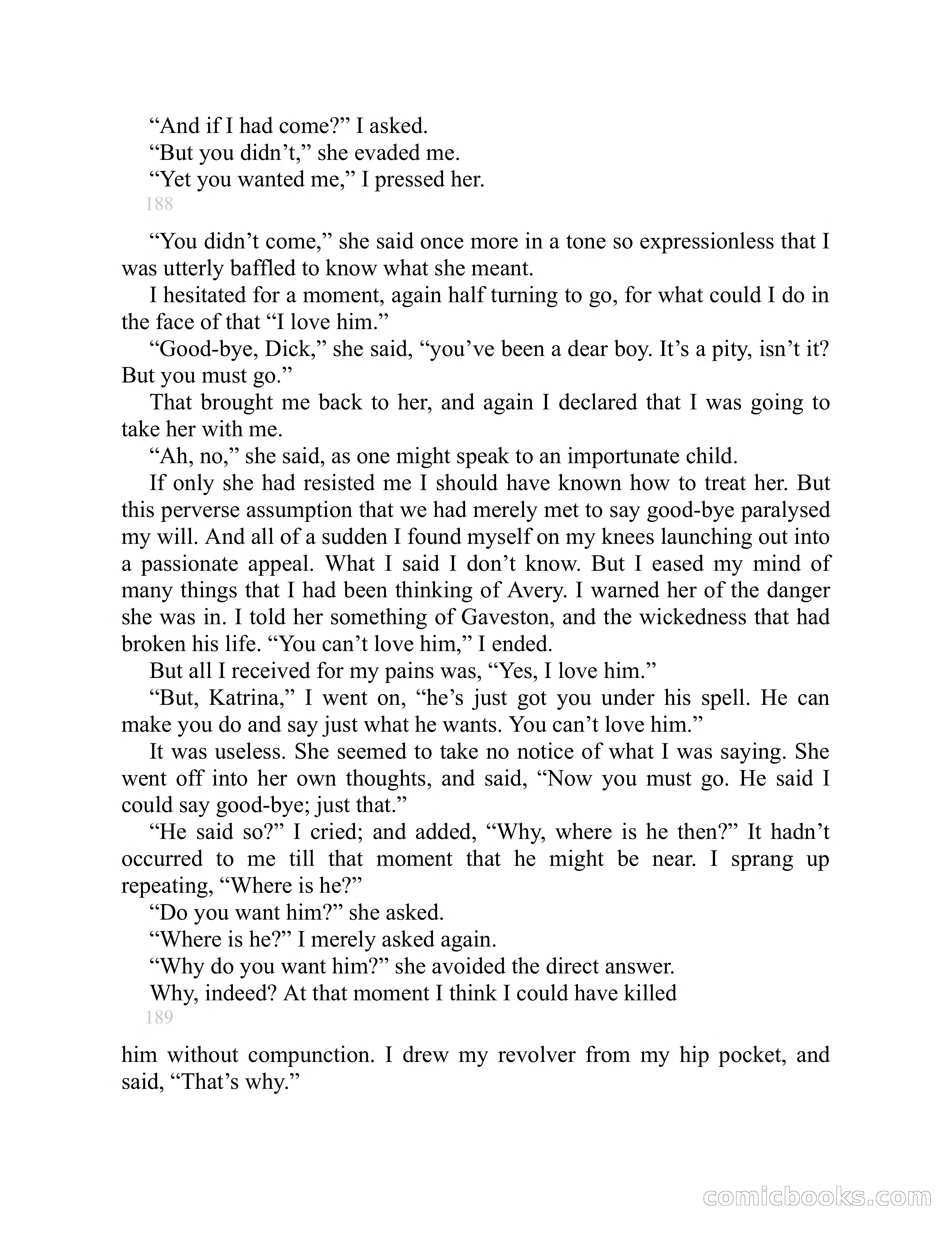 The Shadowy Thing by H.B. Drake — page 160 of 278