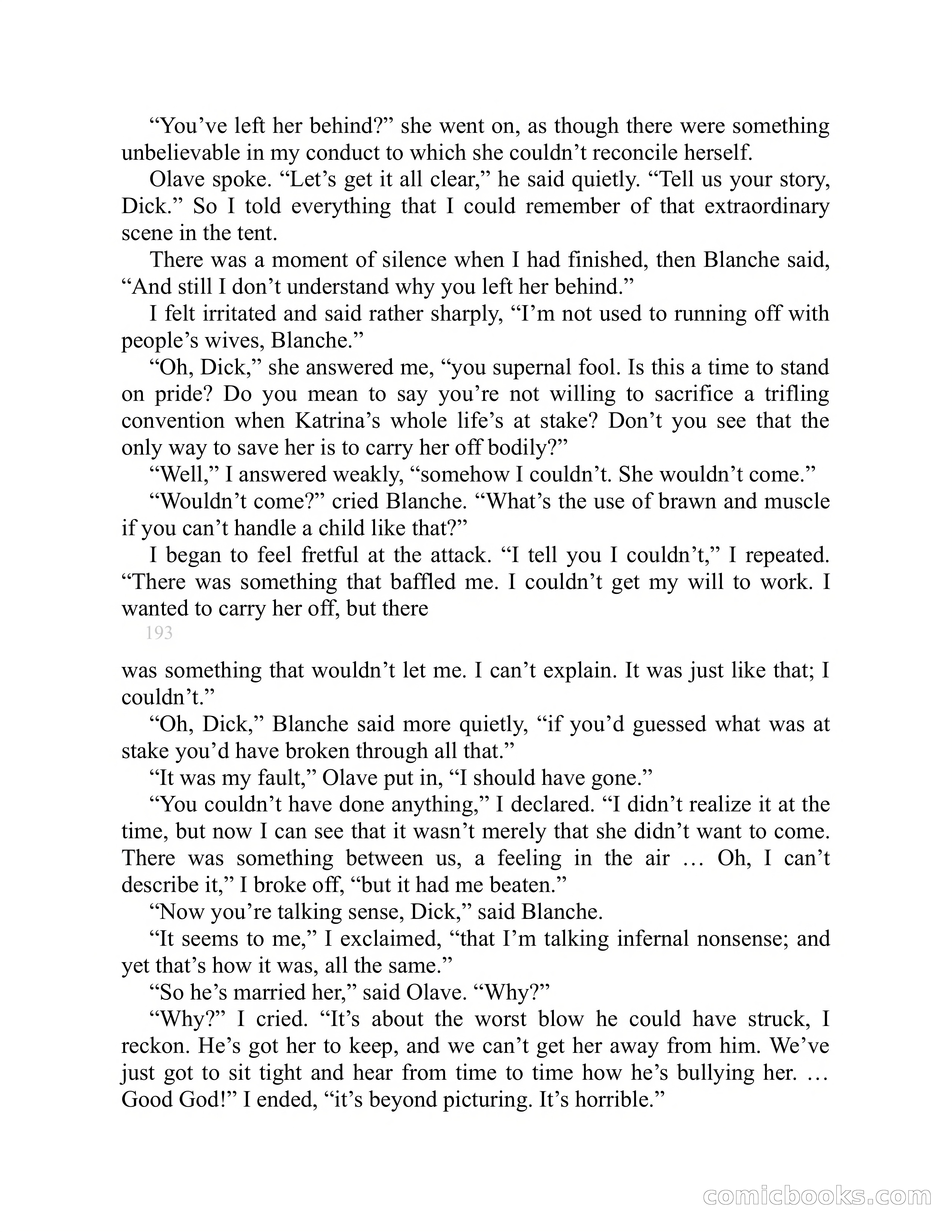 The Shadowy Thing by H.B. Drake — page 164 of 278