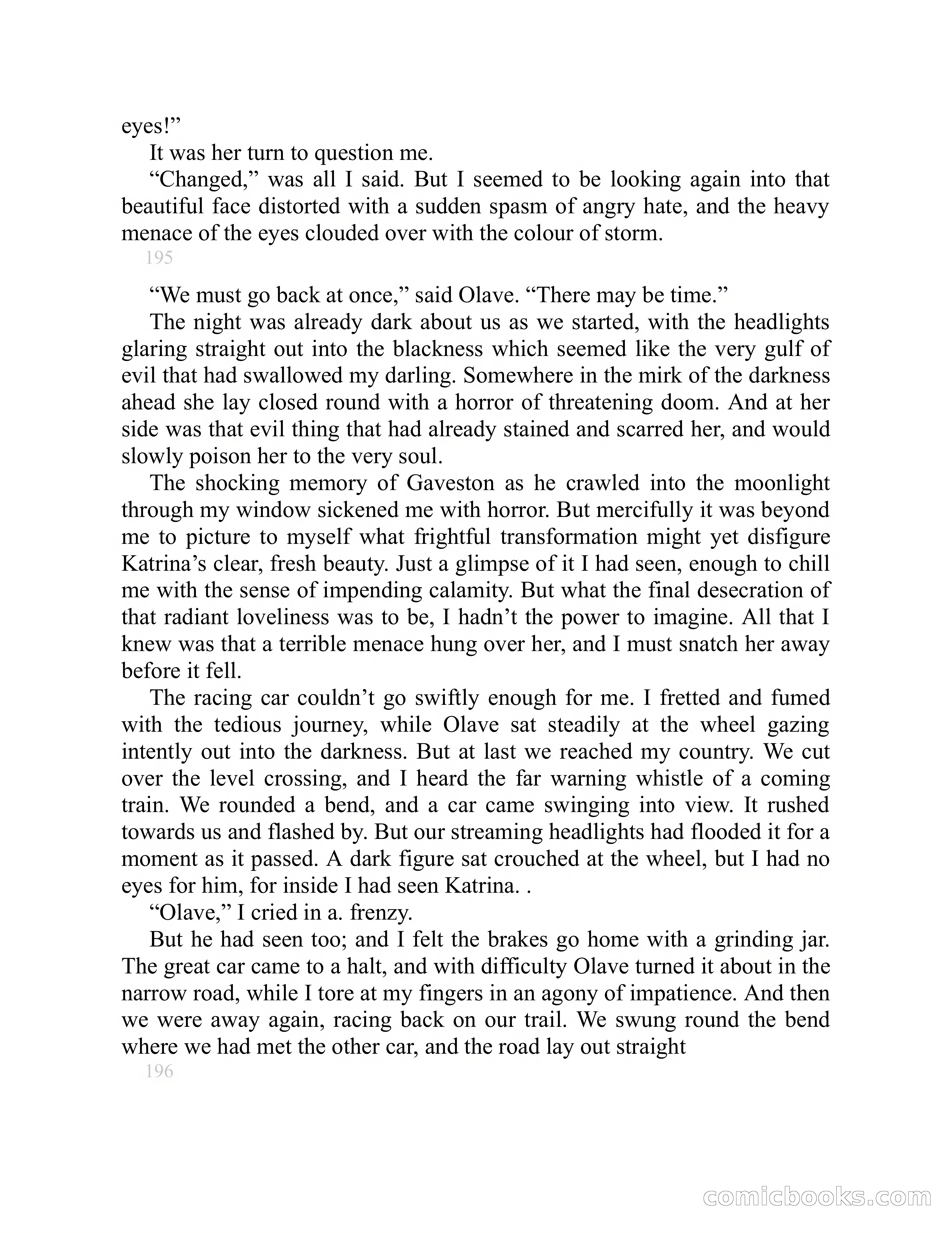 The Shadowy Thing by H.B. Drake — page 166 of 278