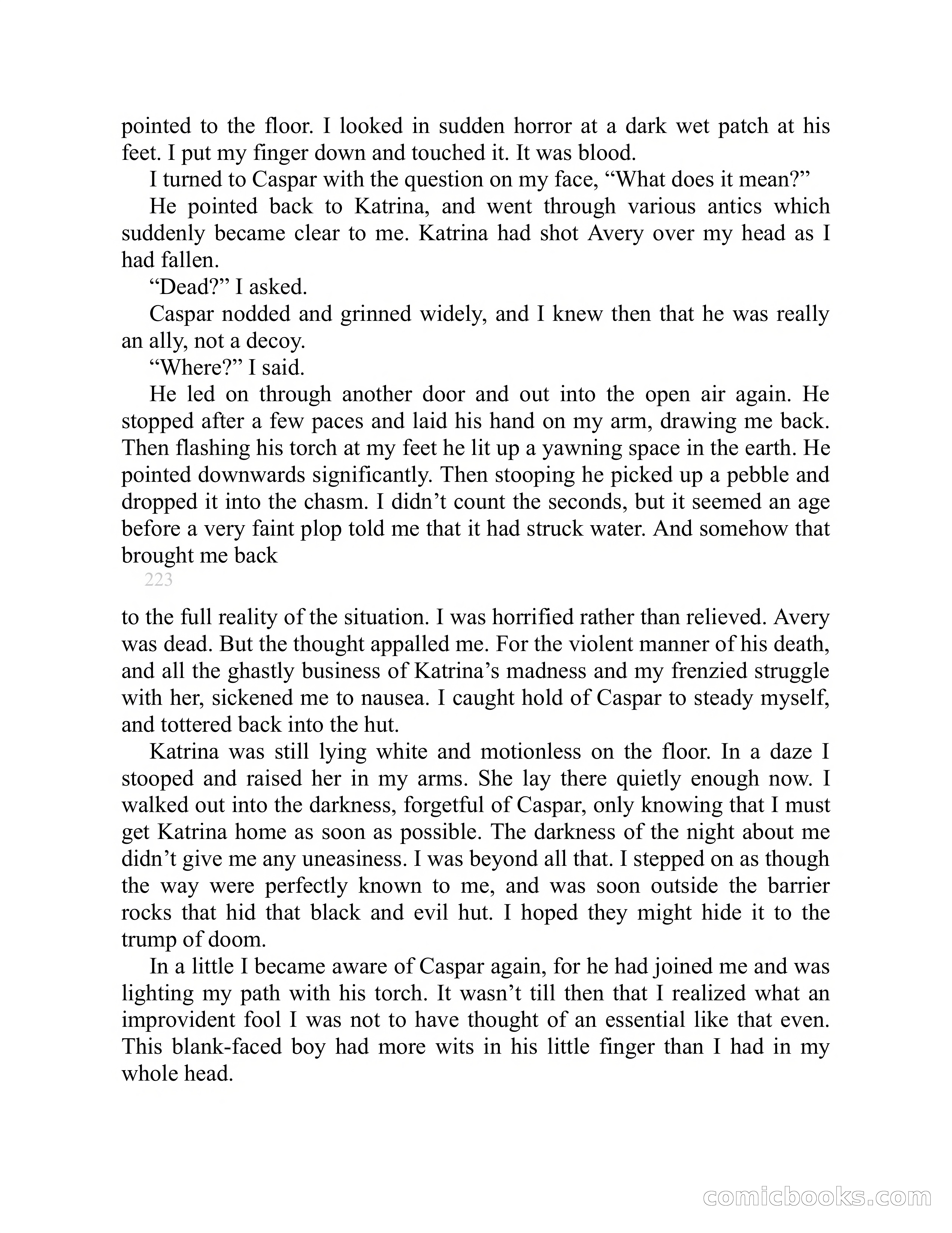 The Shadowy Thing by H.B. Drake — page 189 of 278