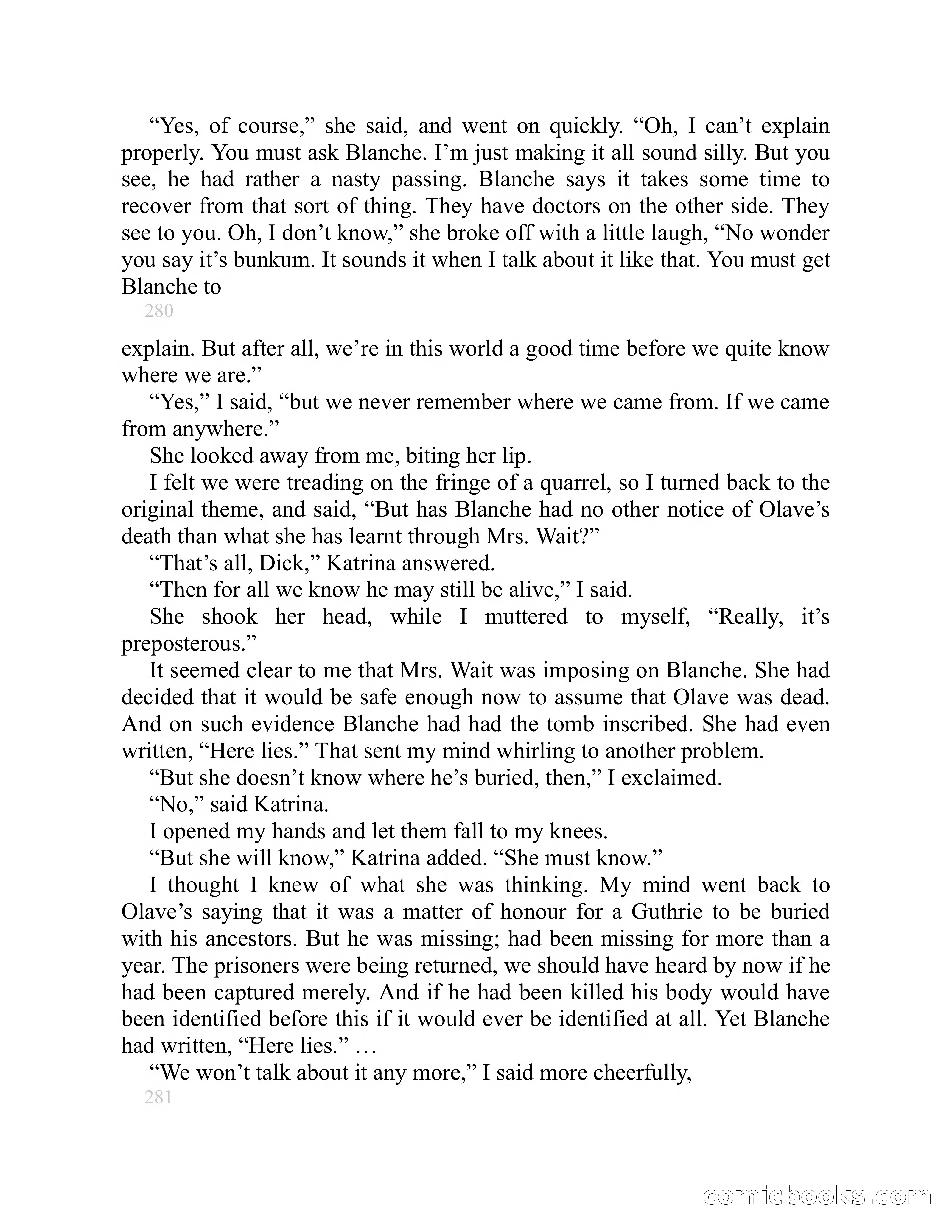 The Shadowy Thing by H.B. Drake — page 235 of 278