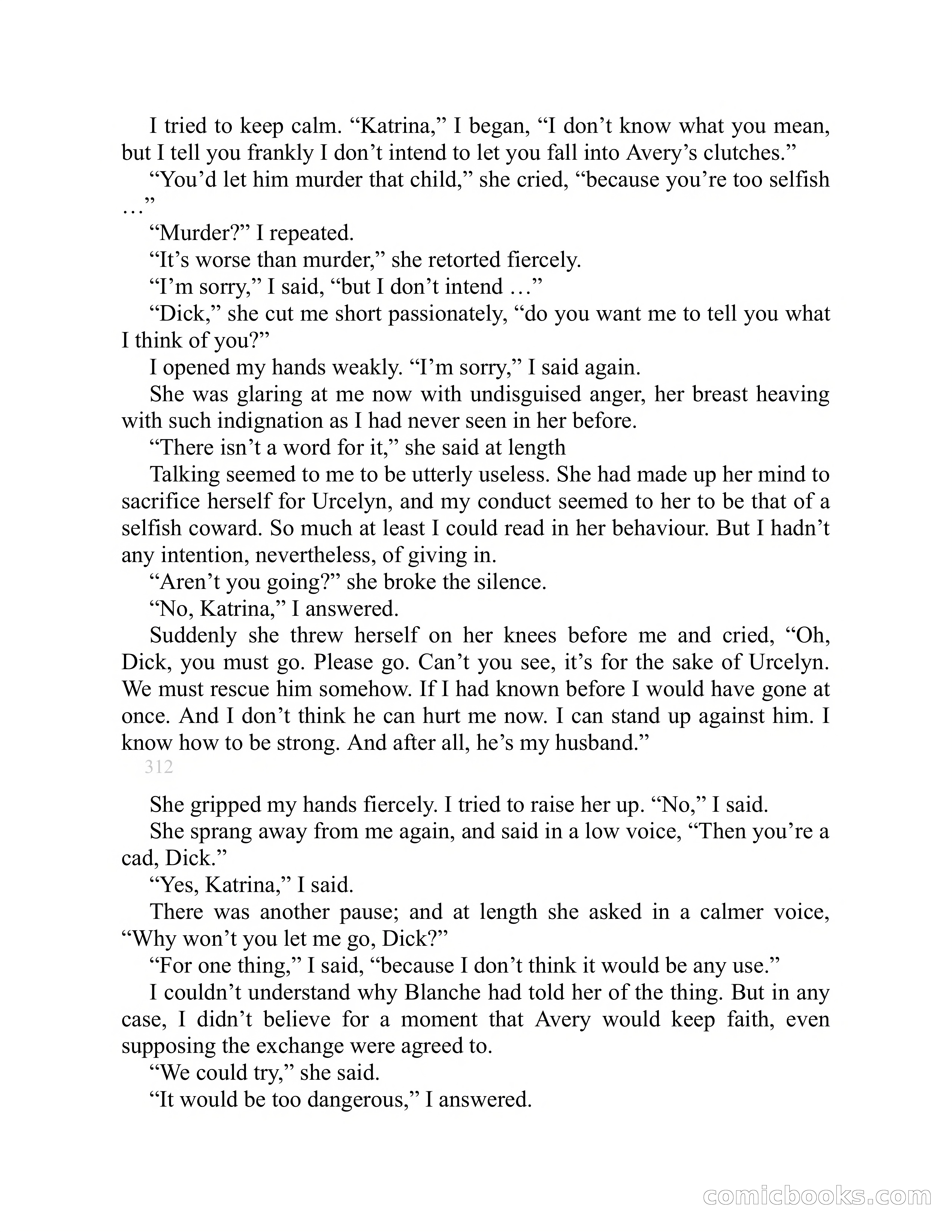 The Shadowy Thing by H.B. Drake — page 261 of 278