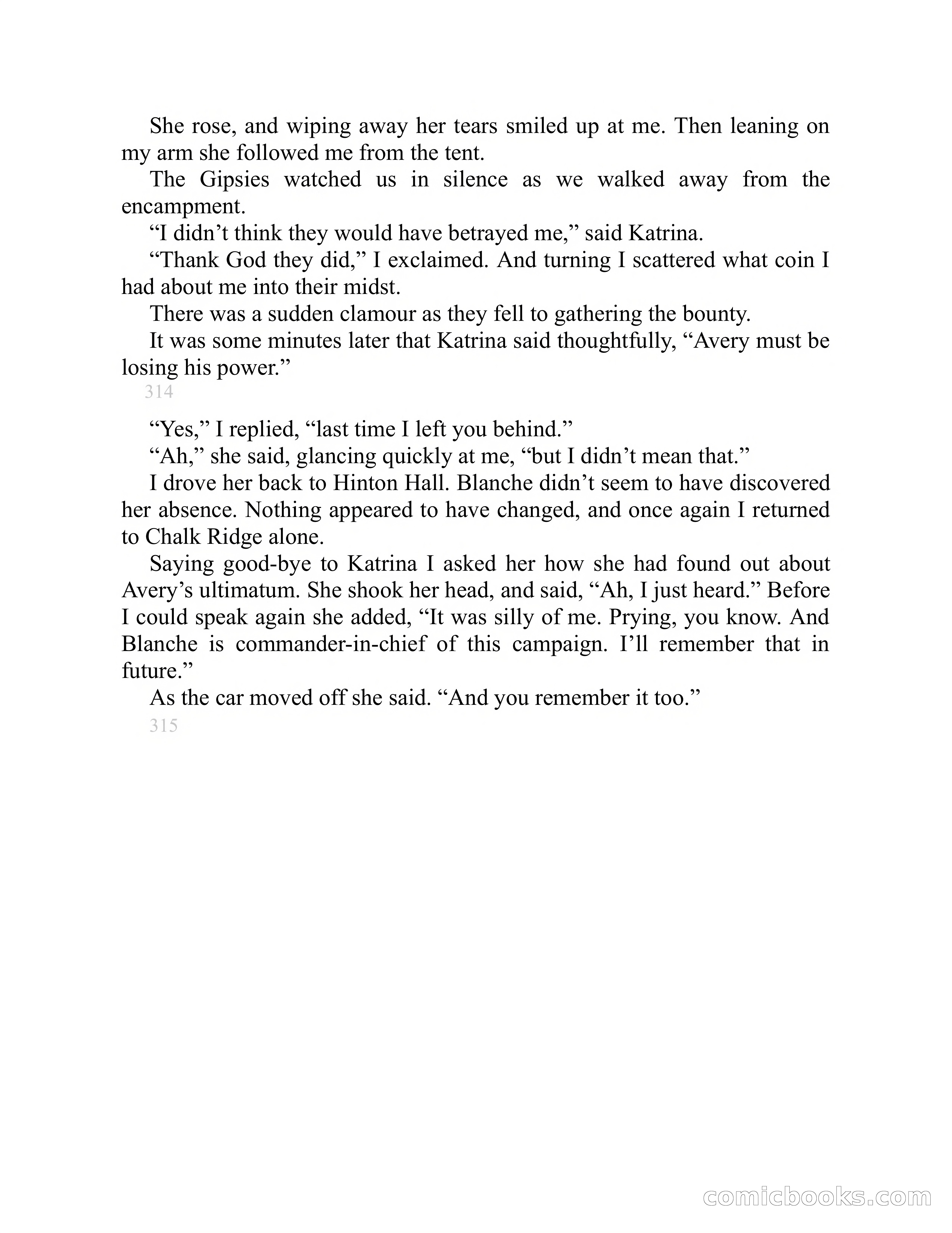 The Shadowy Thing by H.B. Drake — page 263 of 278